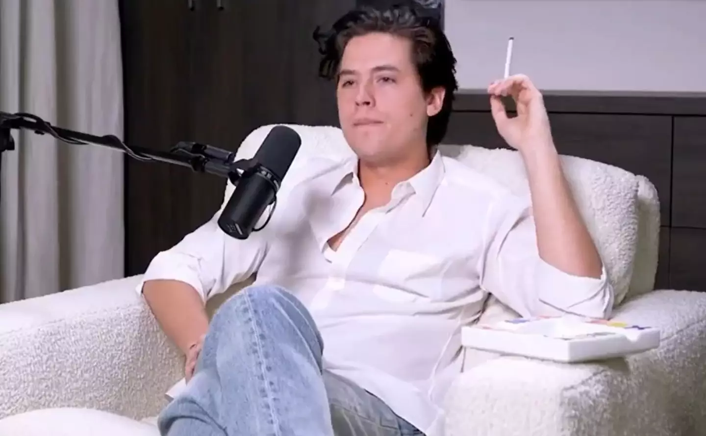 Cole Sprouse did a tell-all interview on the Call Her Daddy podcast in 2023. (Call Her Daddy)