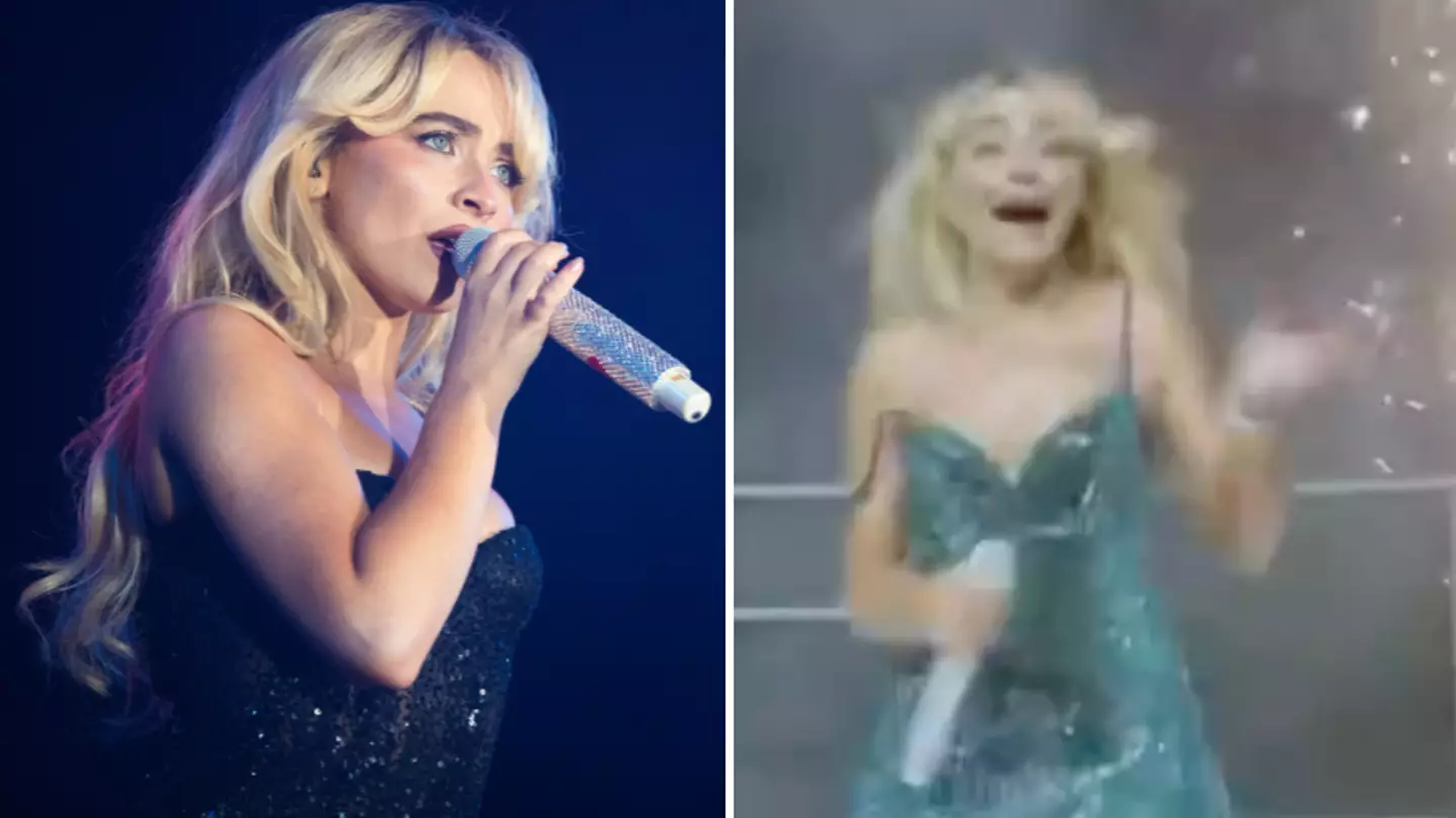 Sabrina Carpenter ‘almost hit’ by firework in terrifying mid-show incident