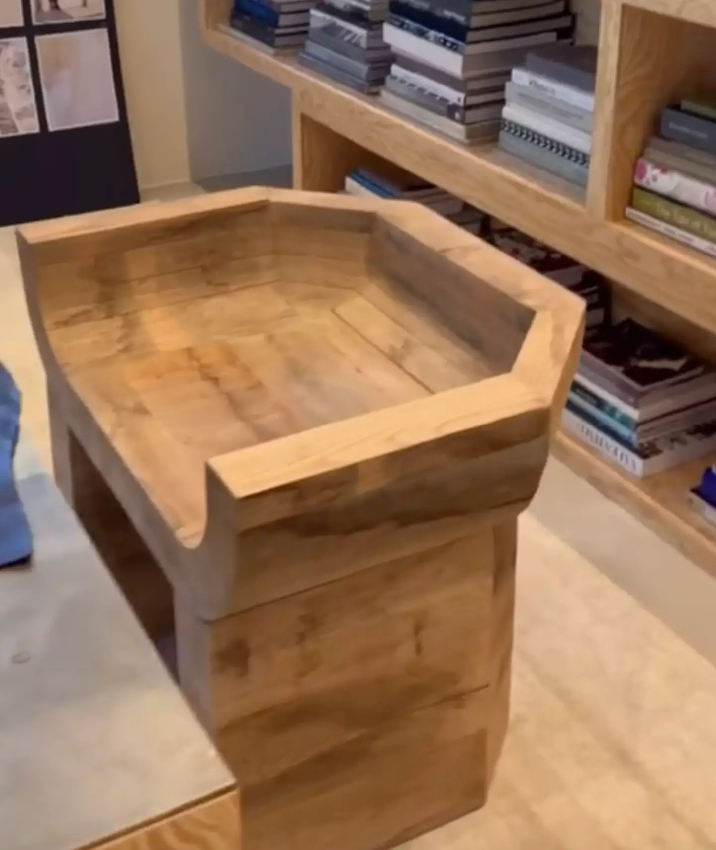 Comfort was clearly not high up on the list of priorities.