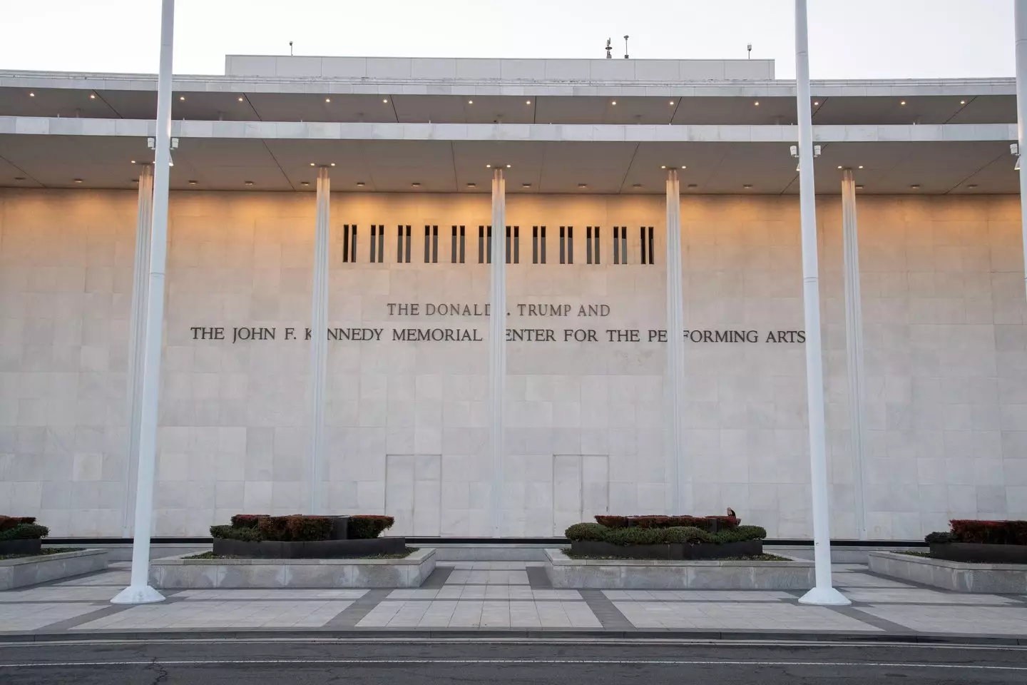 The Kennedy Center was controversially updated to include Trump's name (Icon Sportswire / Contributor / via Getty)