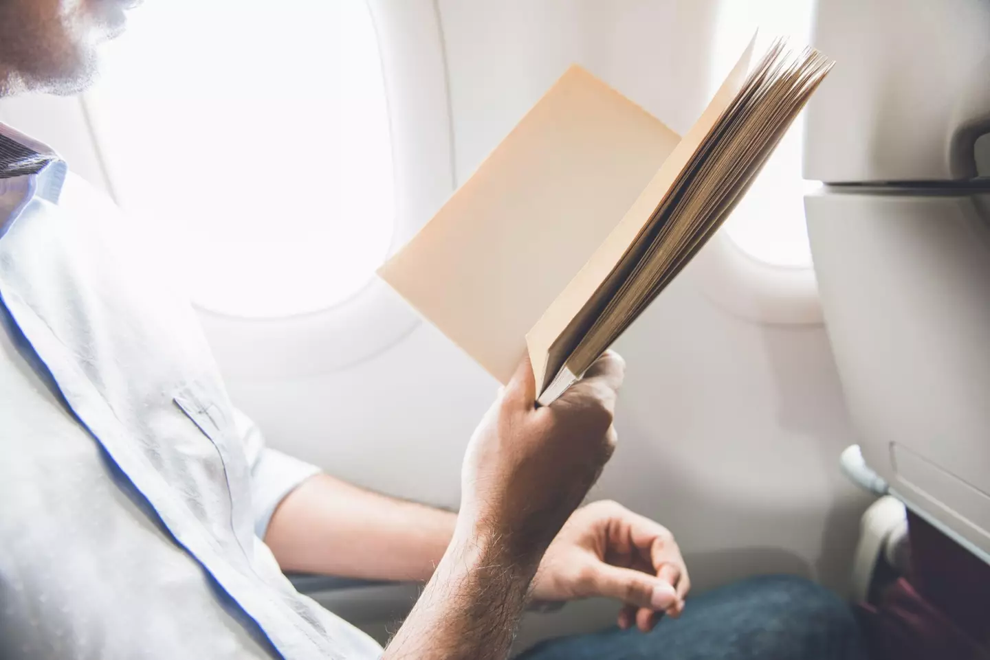 A man who avoided the aisle seat was asked to change seats.