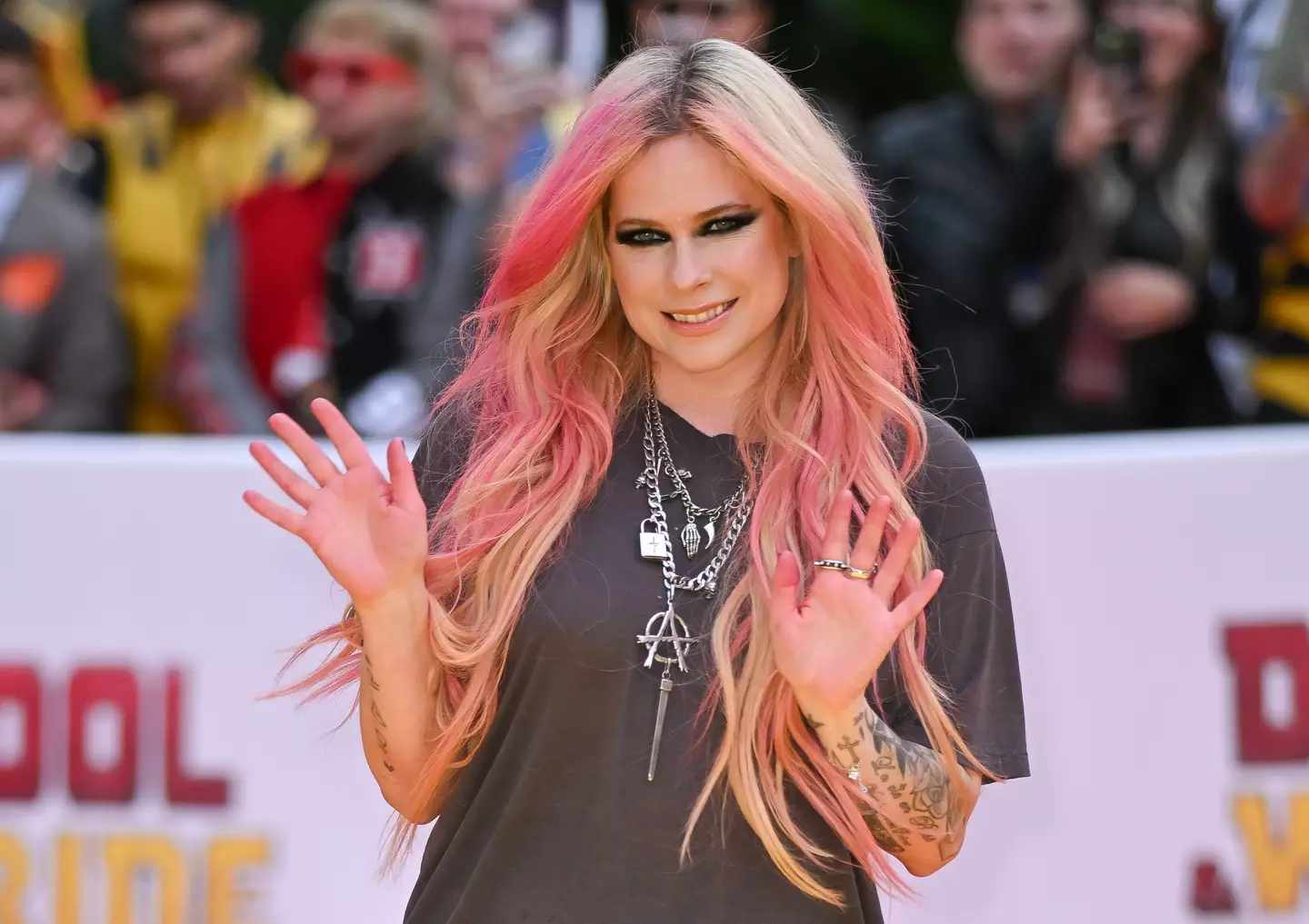 Avril Lavigne was diagnosed with Lyme disease in 2014 (James Devaney/GC Images)