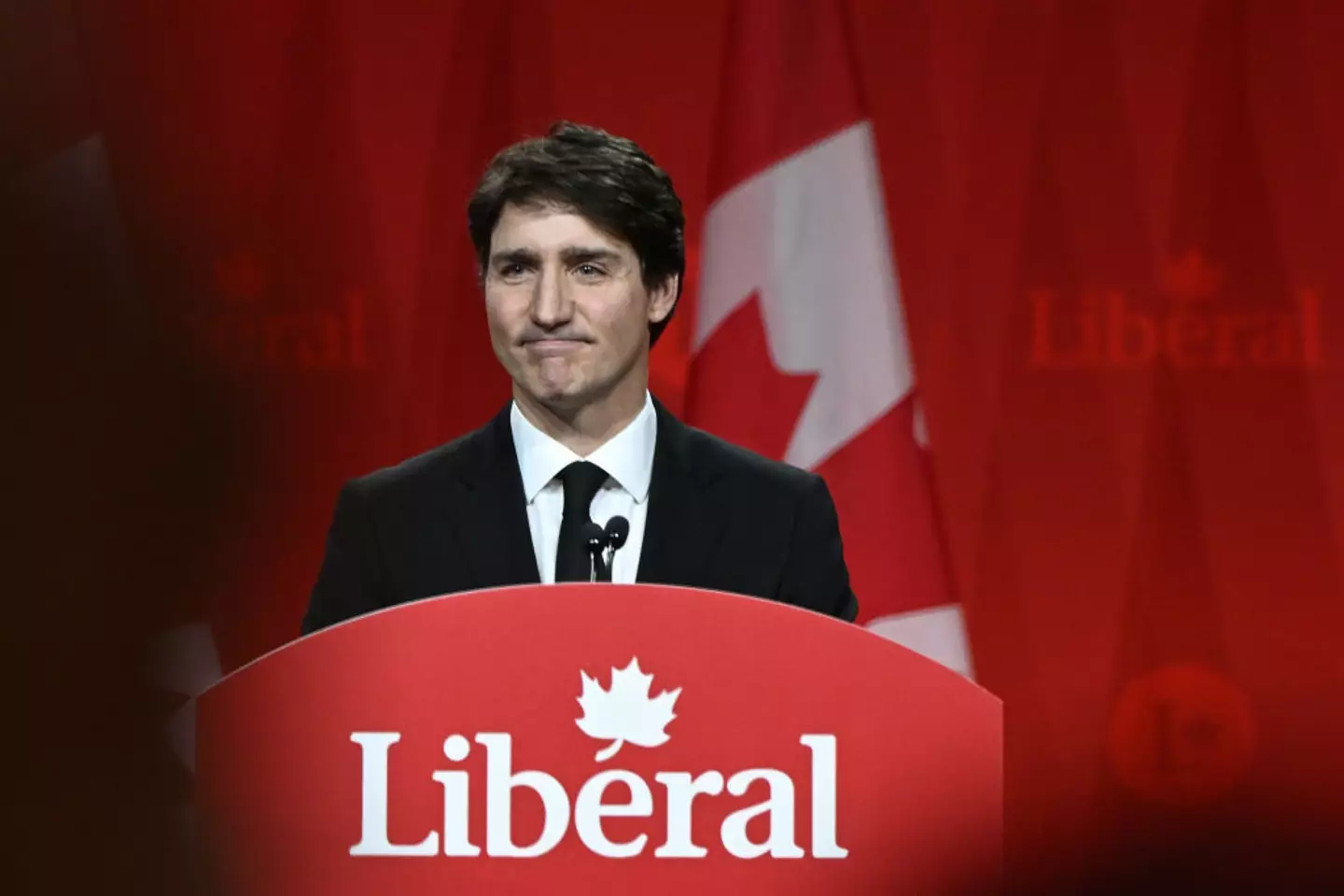 Justin Trudeau's final speech as Prime Minister did not hold back on Donald Trump (Stringer/Anadolu via Getty Image)