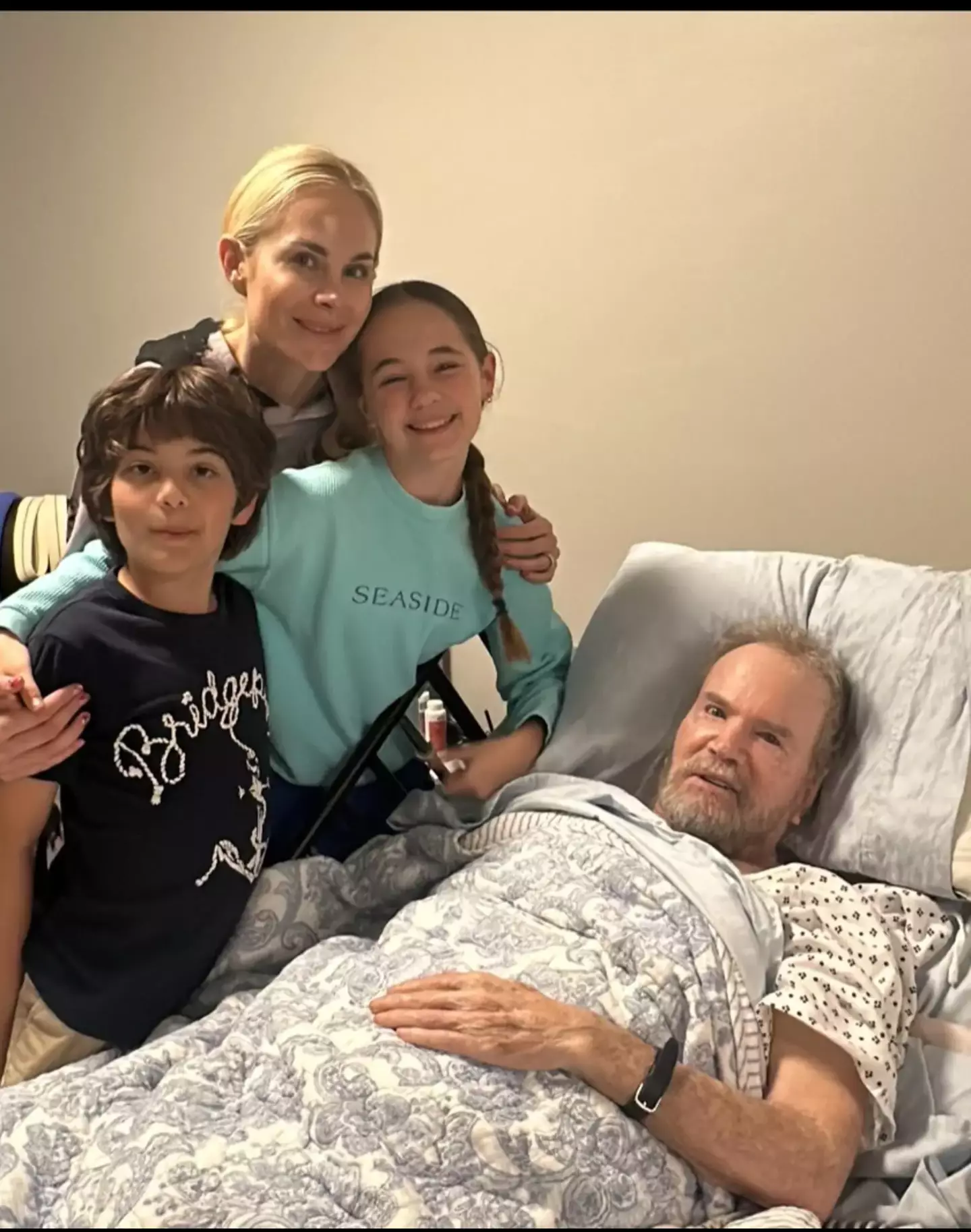 Kameron Westcott shared an update about her father-in-law's health (Instagram/kameron westcott)