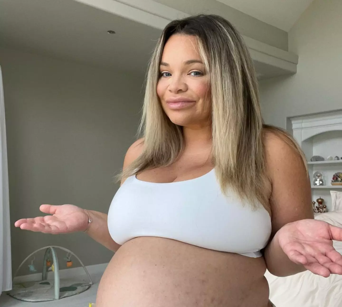 Trisha Paytas has faced criticism over a recent Instagram picture she shared of her daughter.
