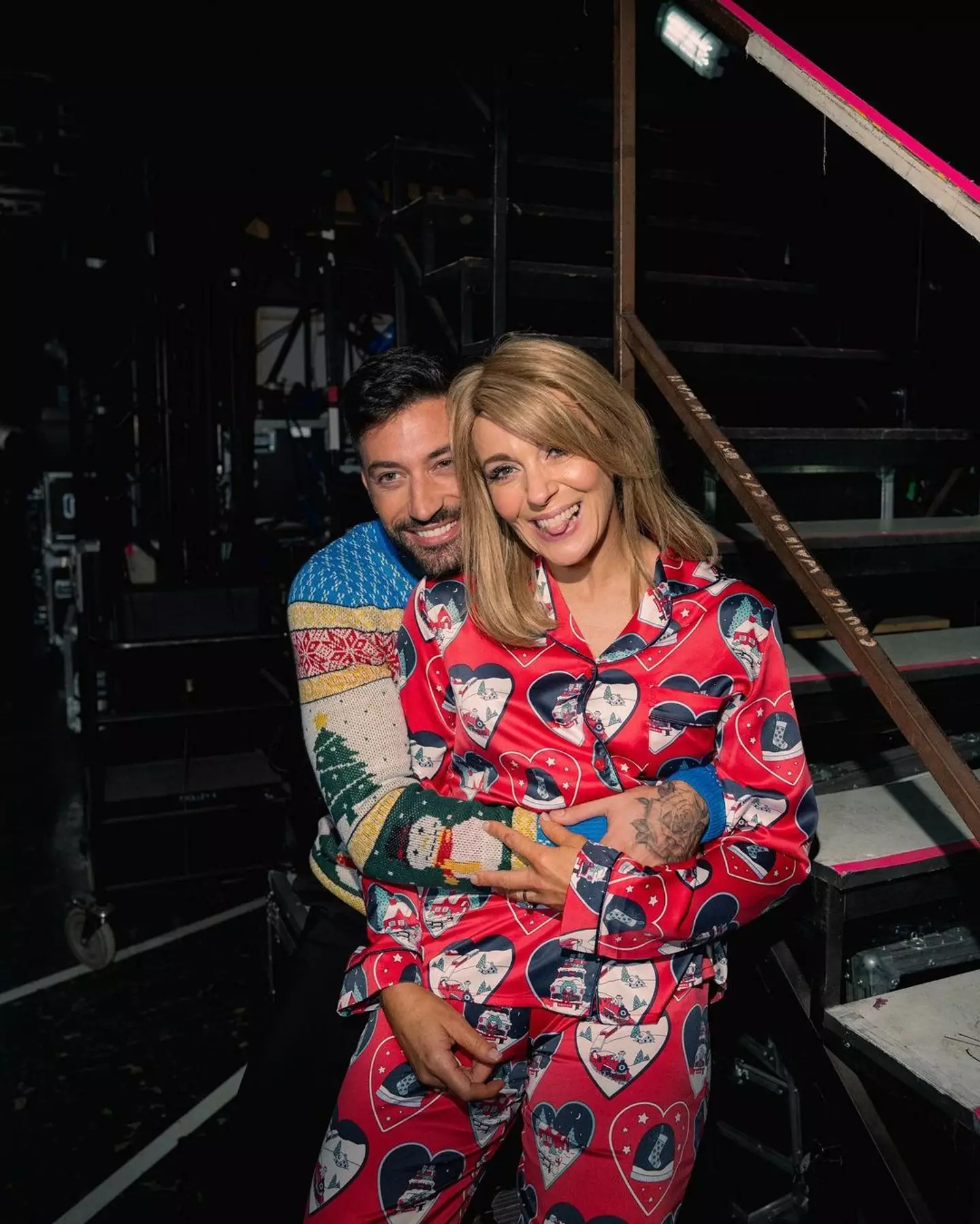 Giovanni shared this picture of the two.