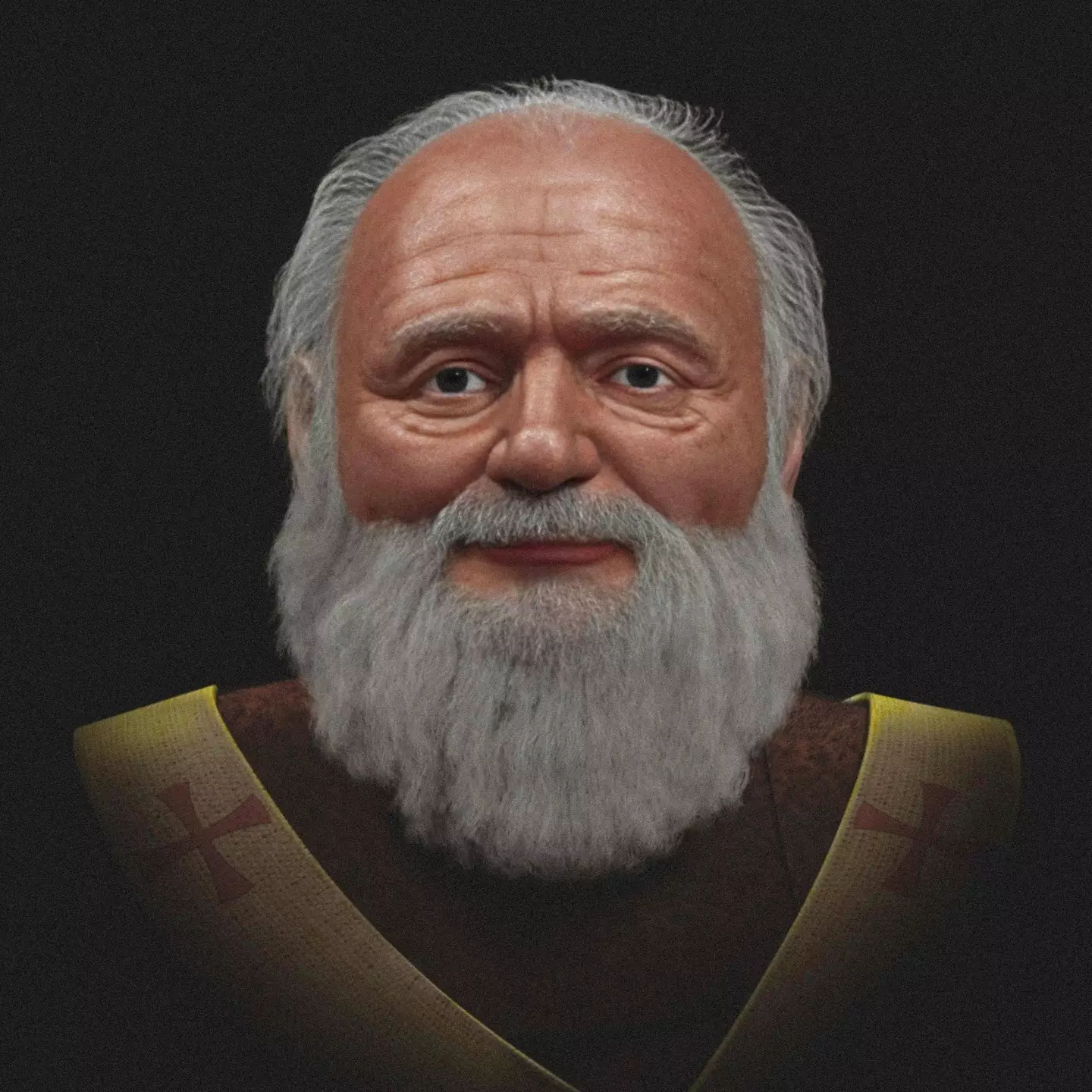 Scientists have used technology to bring Santa to life in a 3D image (Cicero Moraes/Pen News)