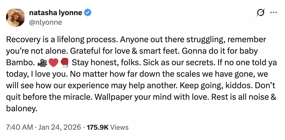 Lyonne shared a statement online (X/@nlyonne)