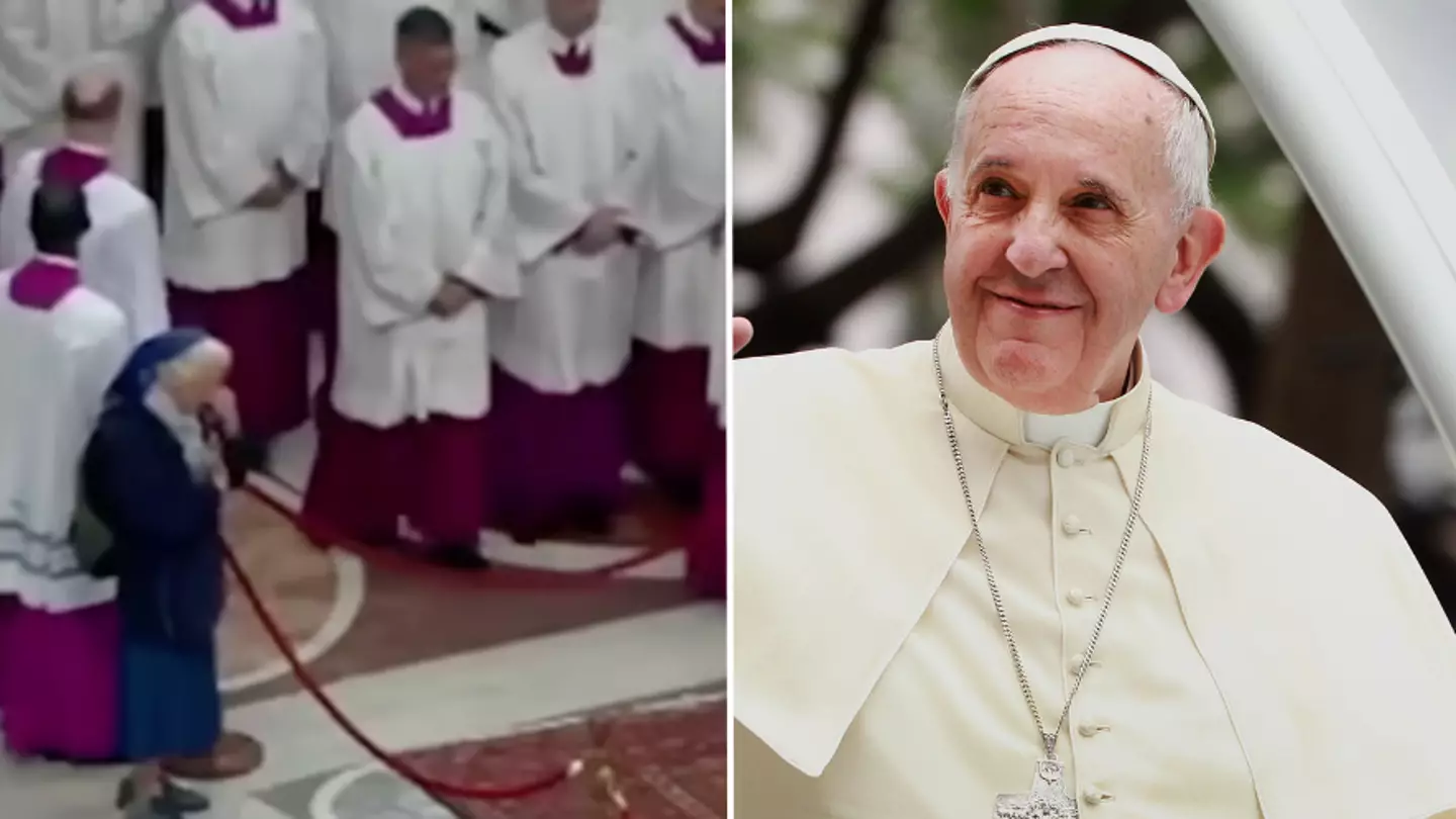 Why the Vatican allowed heartbroken nun to break major protocol during visit to Pope Francis’ casket