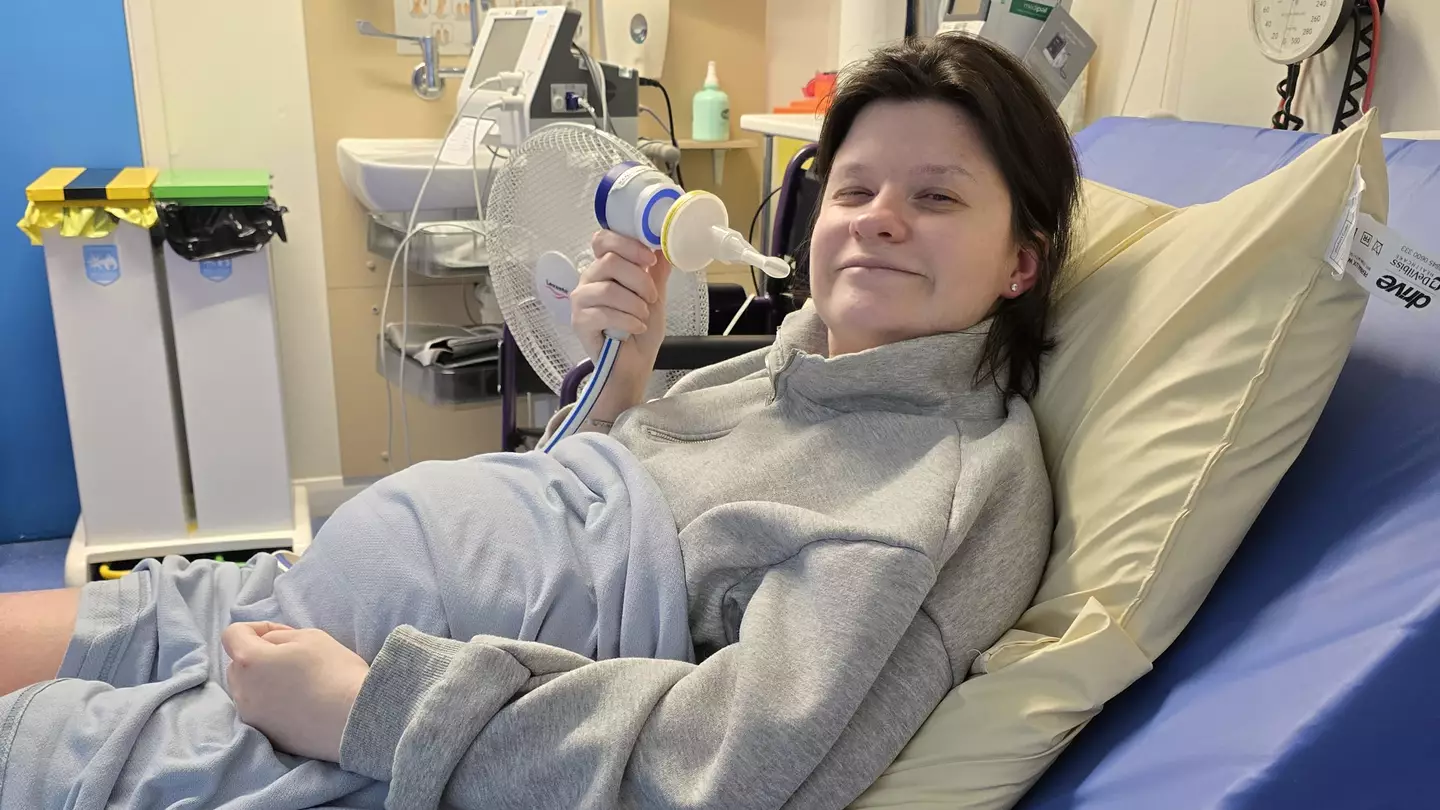 Woman diagnosed with ‘one of the worst diseases you can get’ after feeling like she was being ‘burnt alive’