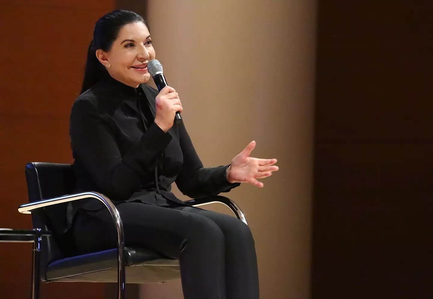 The performance artist has now spoken about her experiences (Astrid Stawiarz/Getty Images for Brooklyn Museum)