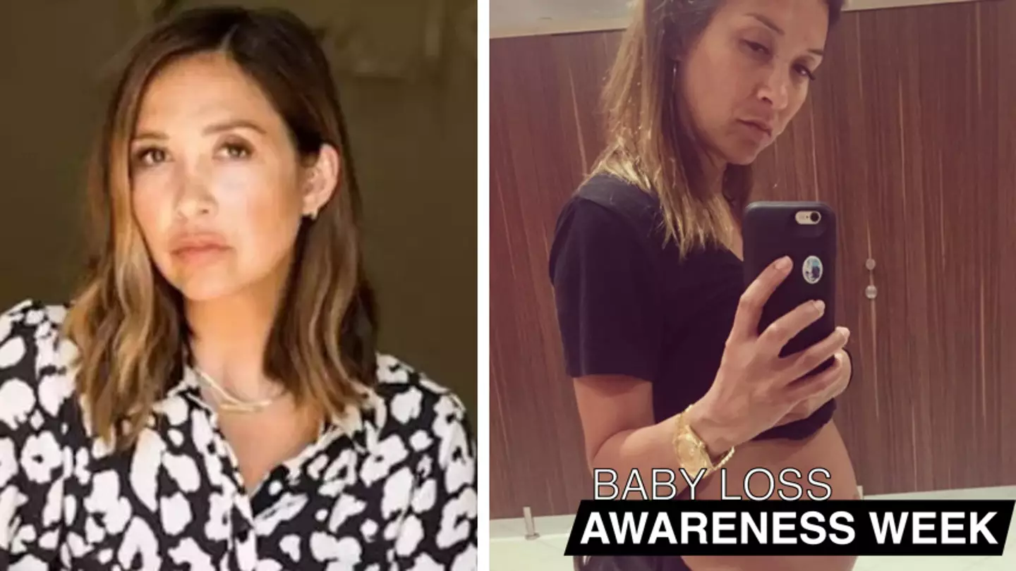 Myleene Klass opens up on struggling to say the word 'miscarriage' while filming documentary