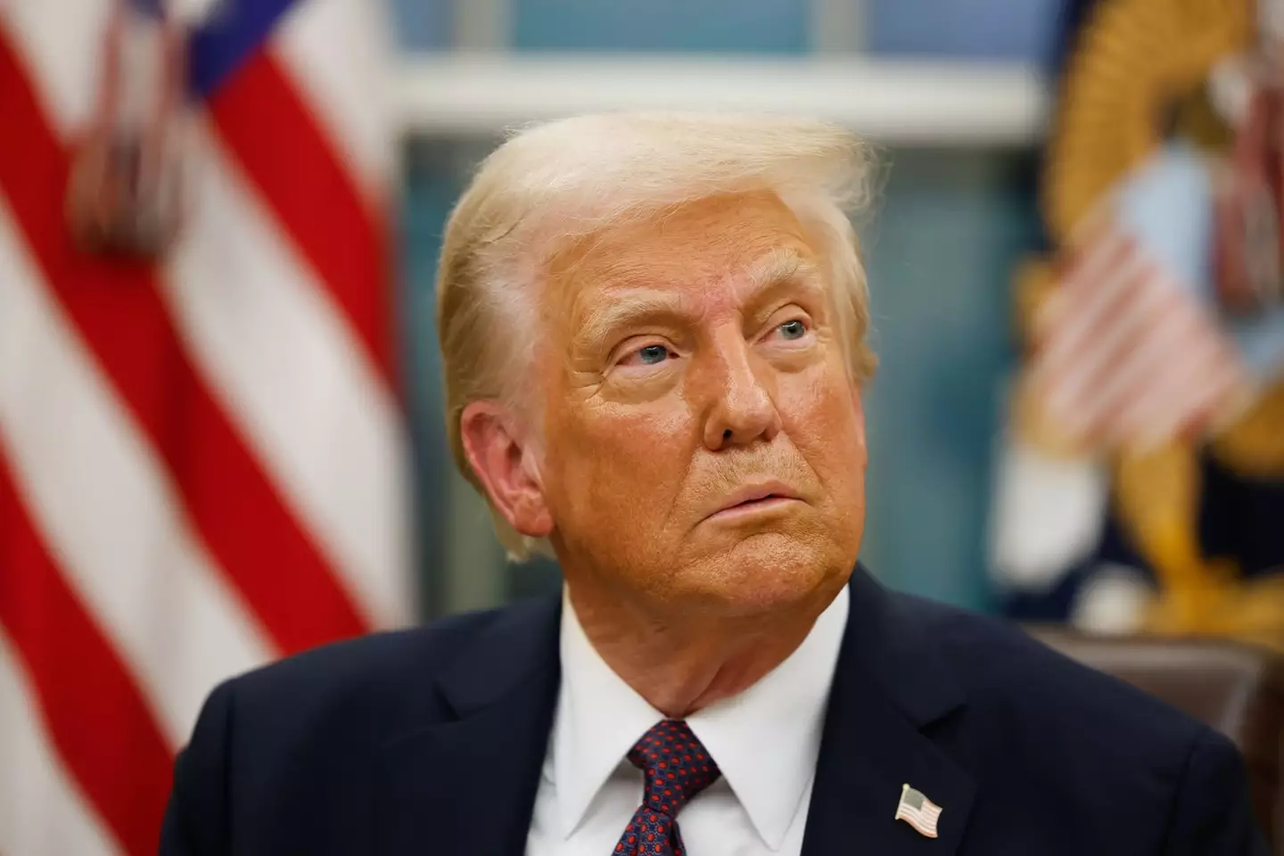 Donald Trump's TikTok extension means that peope lcannot redownload it (Anna Moneymaker/Getty Images)