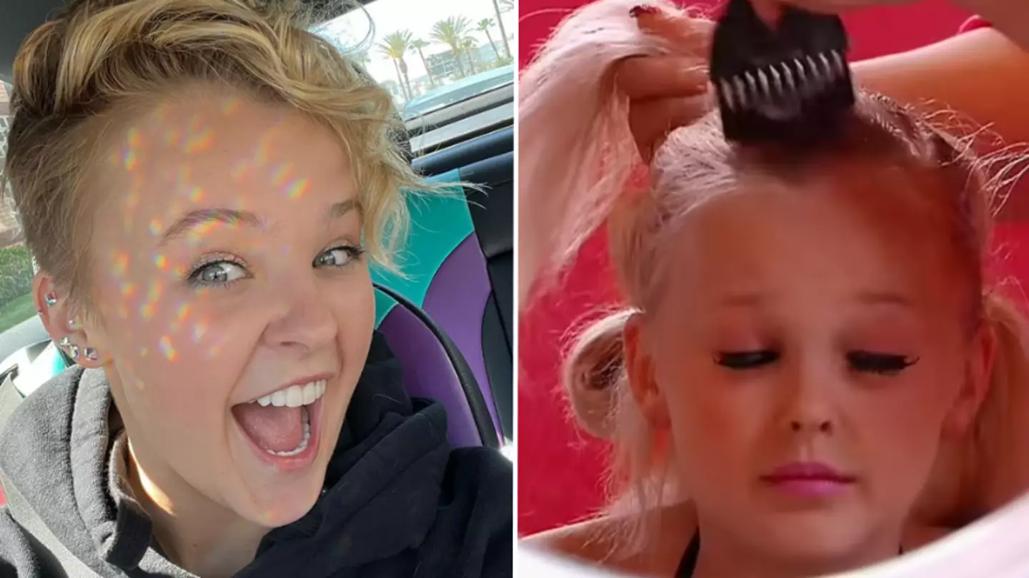 Resurfaced clip of JoJo Siwa having hair bleached as toddler sparks outrage amongst fans