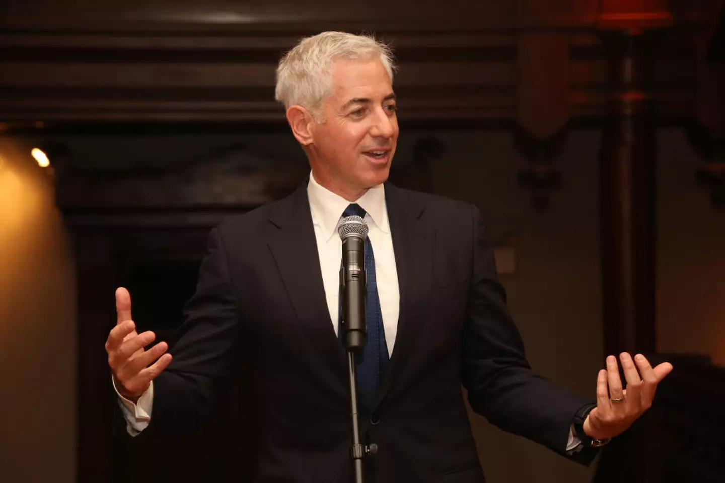 Billionaire hedge fund manager, Bill Ackman, endorsed Trump’s run for president (Sylvain Gaboury / Contributor / Getty Images)