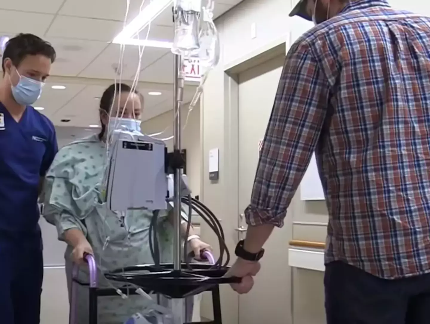 Autumn had to undergo physical, occupational and speech therapy before she could go home.
