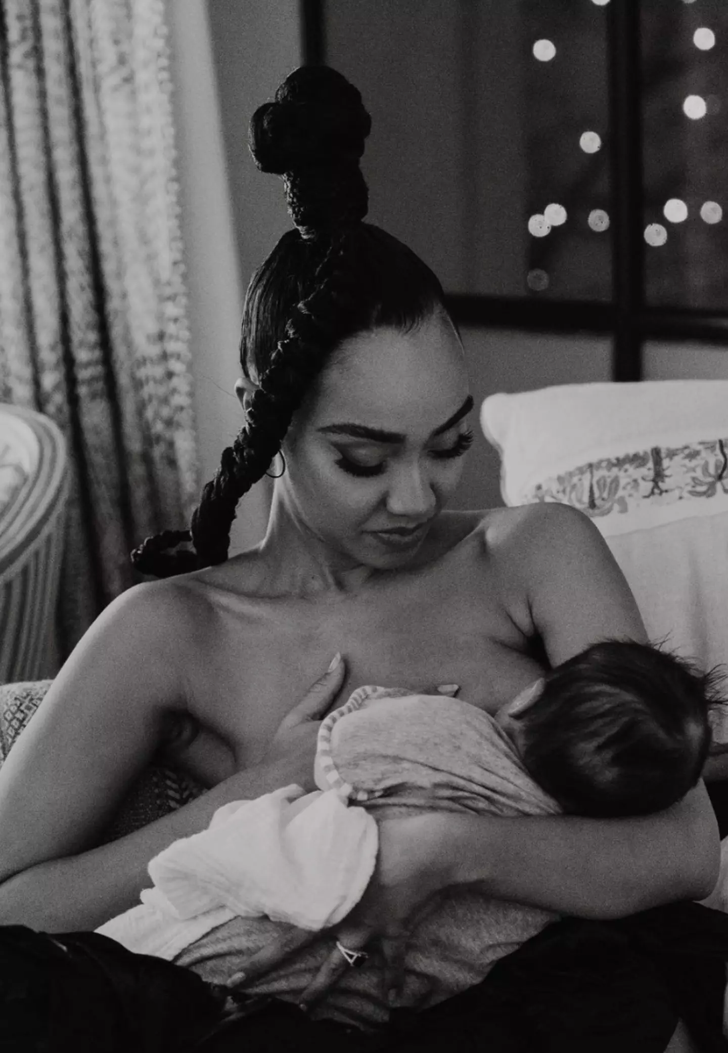 Leigh-Anne shared an intimate shot with her baby (
