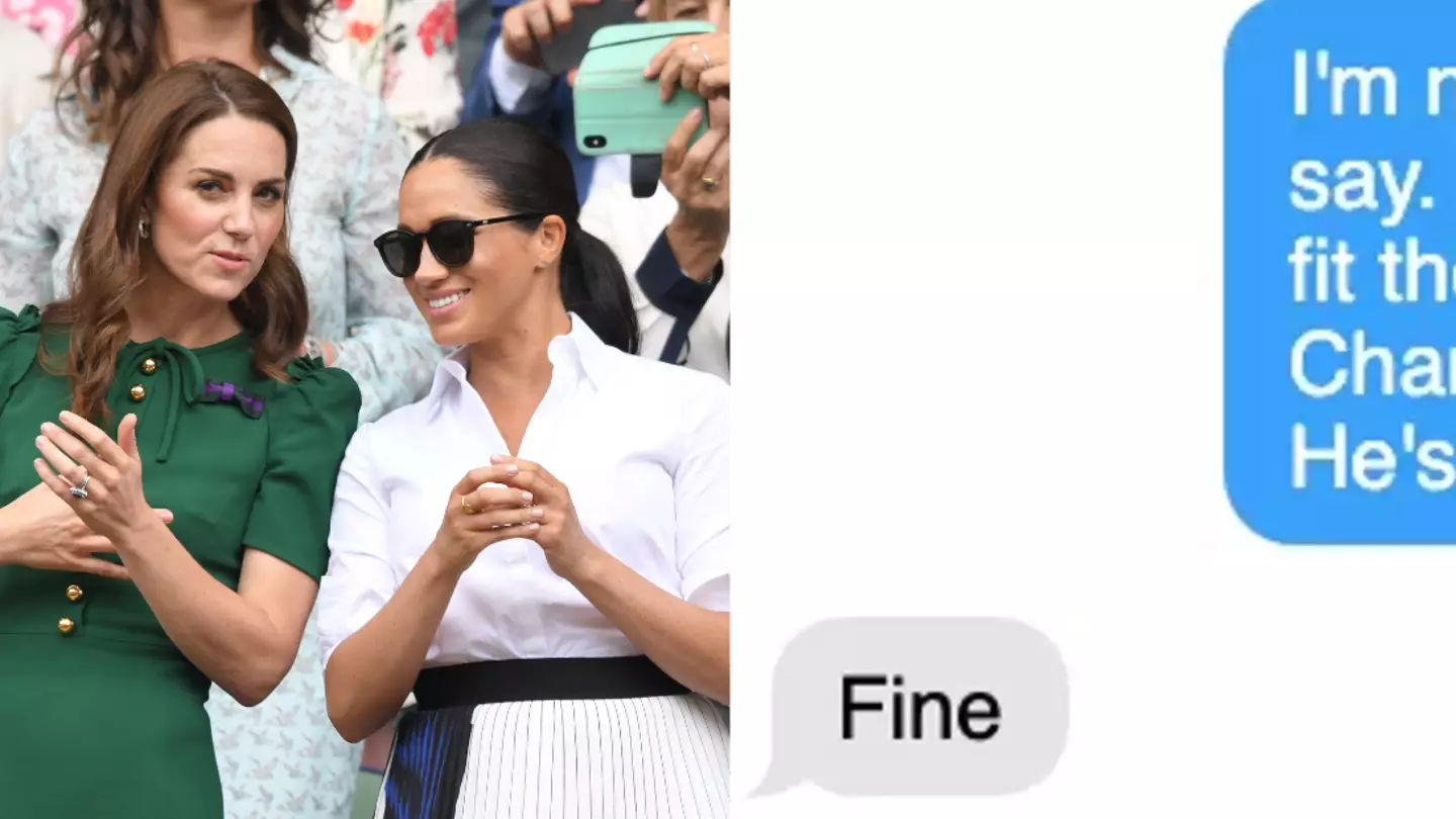 Kate Middleton and Meghan Markle’s text message argument revealed to public