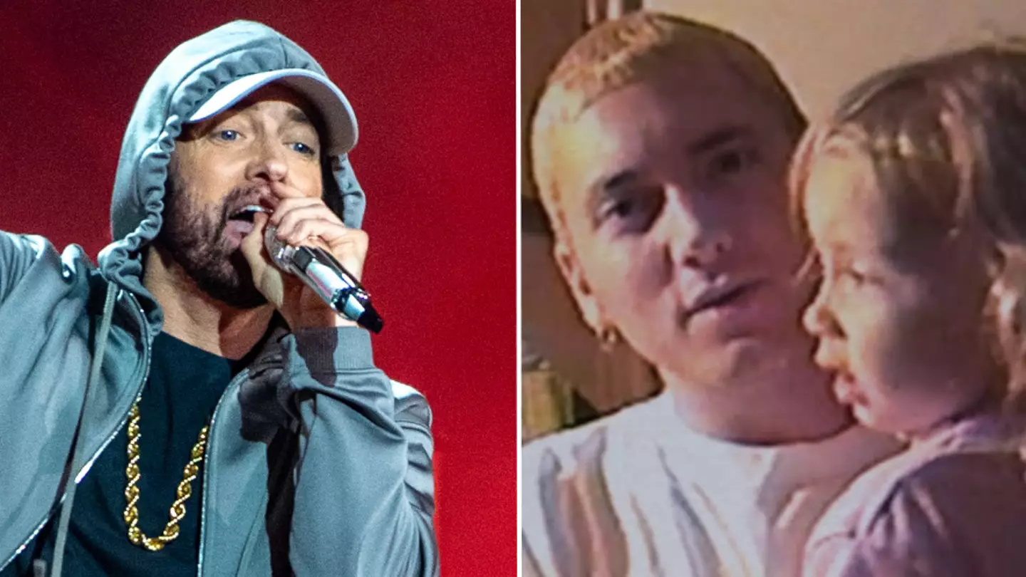 Eminem fans in tears as full video of him speaking about death to daughter Hailie is released