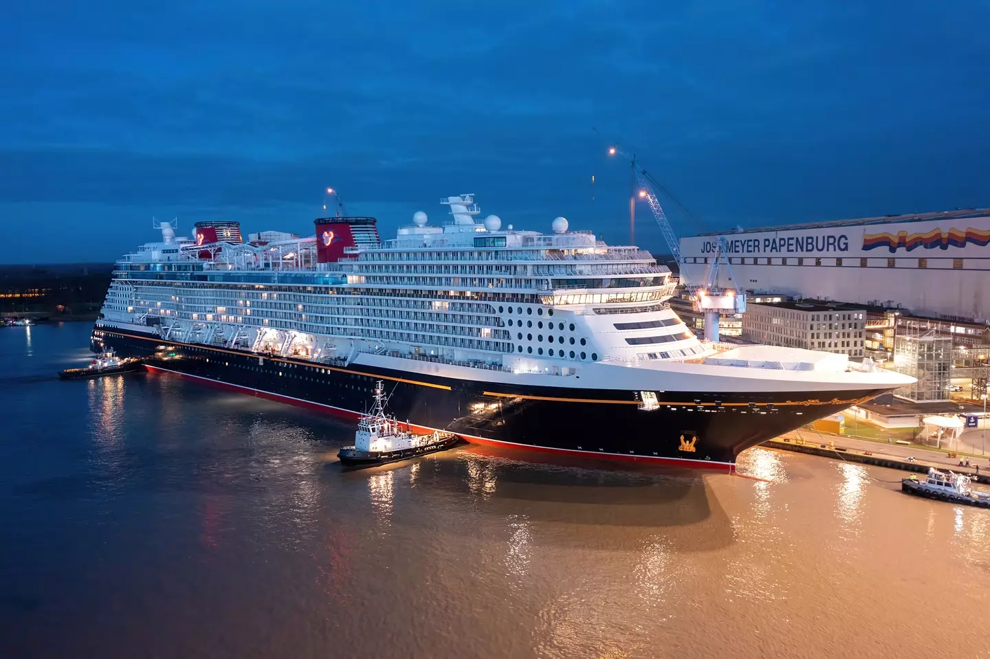 The cruise is one of three new cruise liners being added to their fleet  (