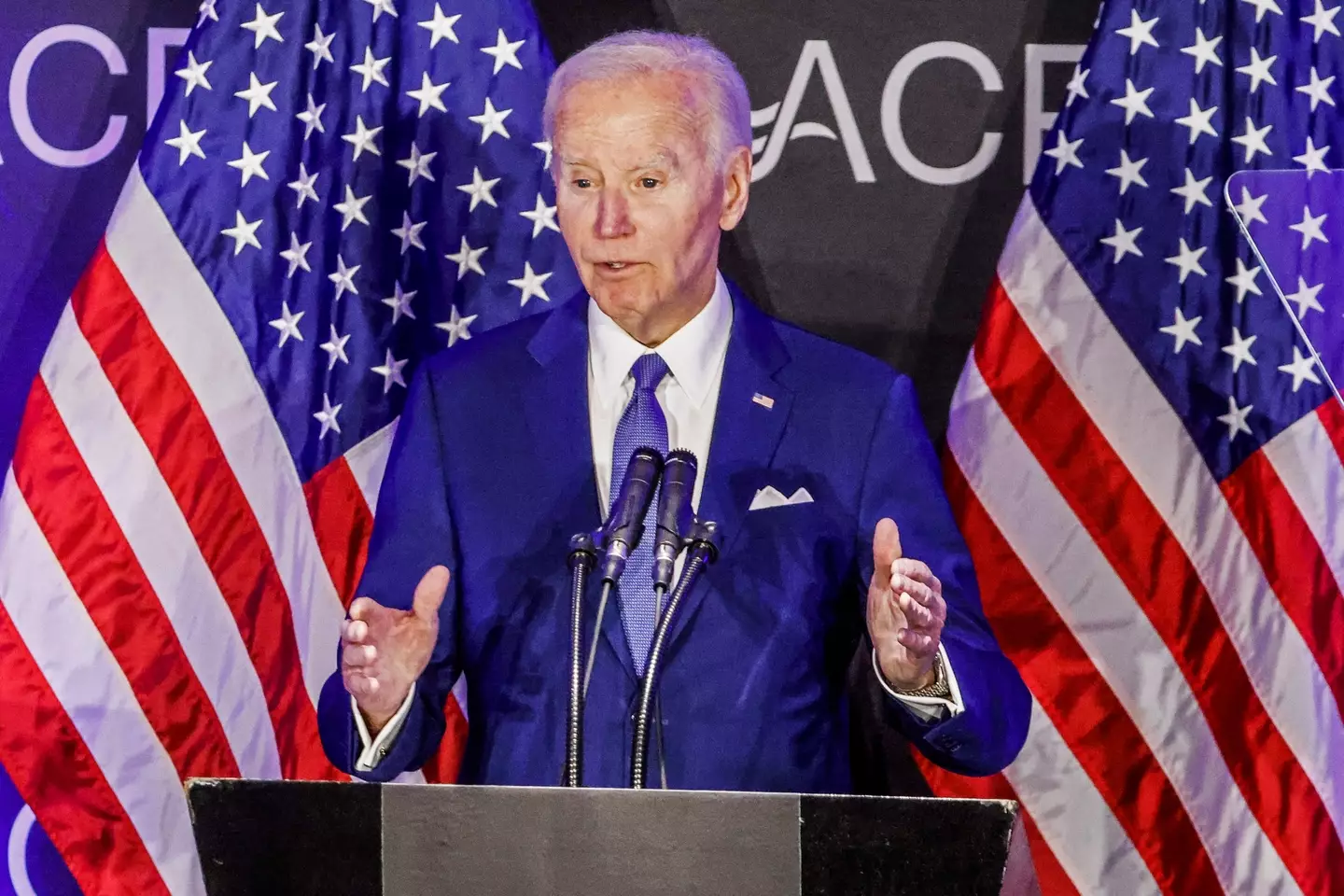 Biden has been diagnosed with an 'aggressive' form of cancer (TANNEN MAURY/AFP via Getty Images)