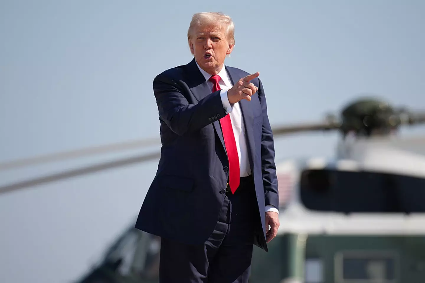 It comes amid Donald Trump's travel bans and restrictions (Andrew Harnik / Getty Images)