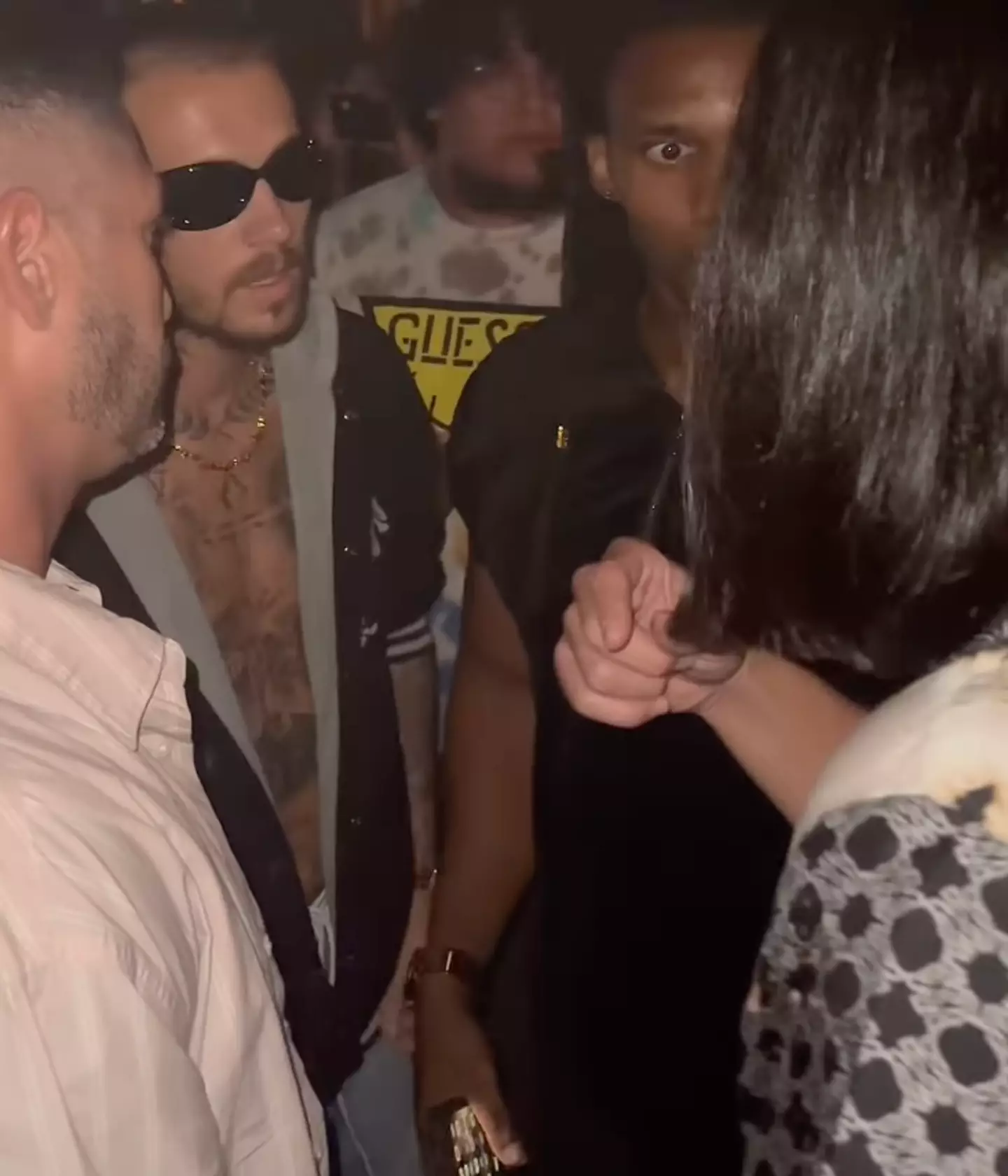 'Justin Bieber' fooled club organisers and the DJ into thinking he was the real thing (Instagram/@gryffin)