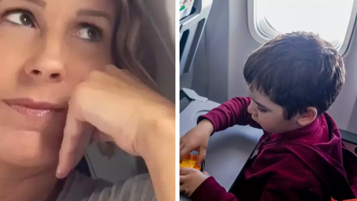Woman praised for refusing to give up plane seat to let mum sit next to her children