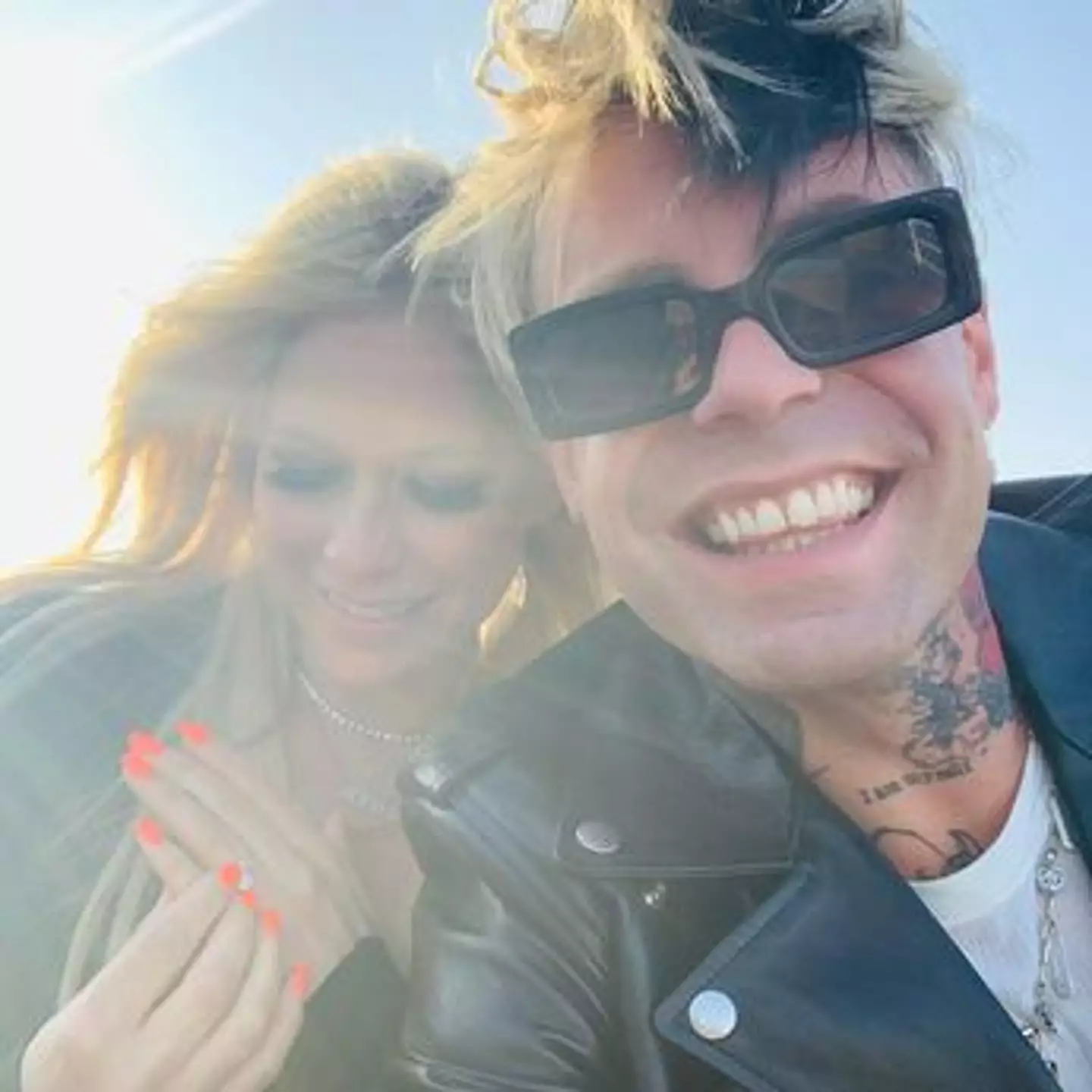Avril was previously engaged to rock singer, Mod Sun.