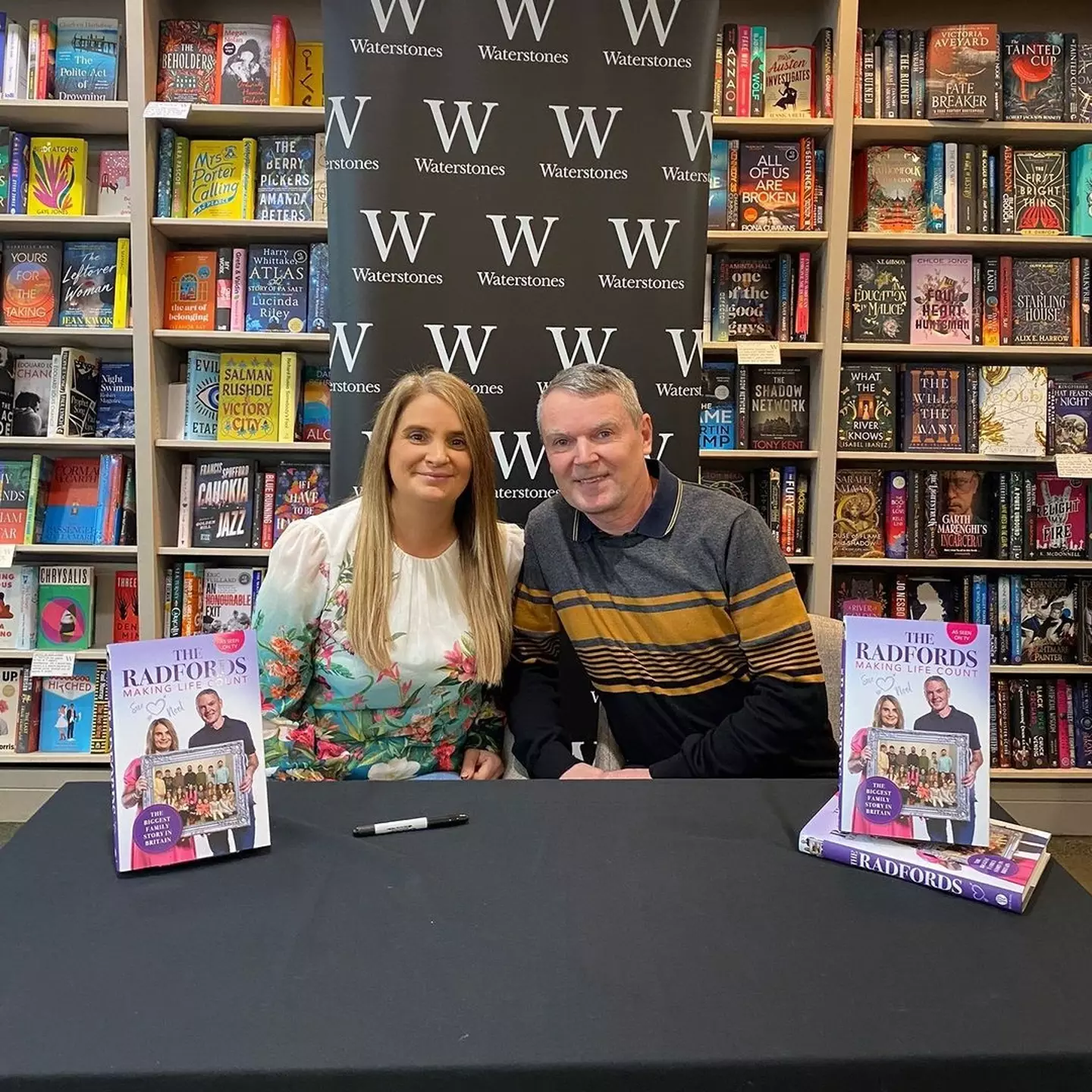 Sue and Noel Radford. (Instagram/@theradfordfamily)