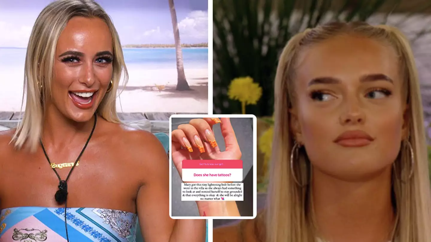 Love Island's Millie Court And Mary Bedford Have Identical Tattoos