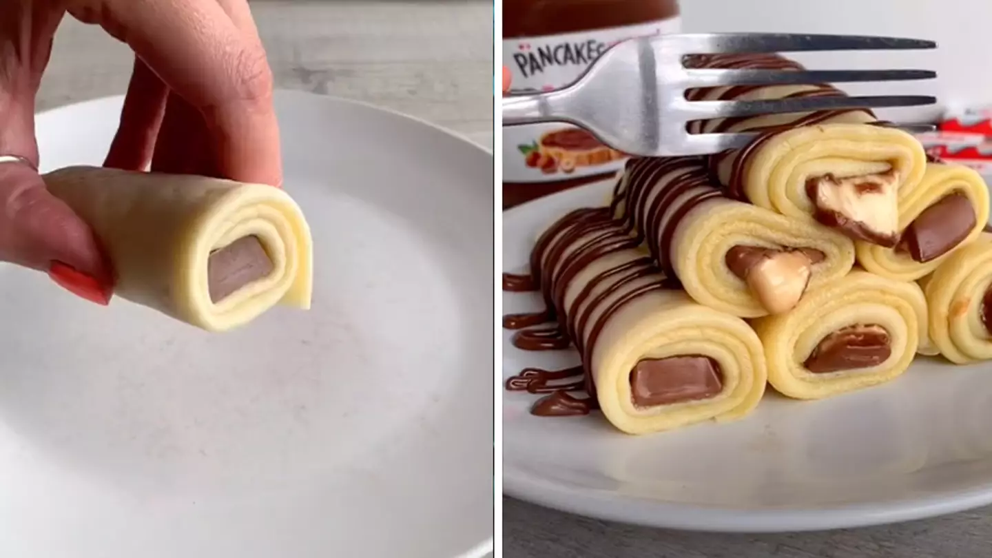 Tyla Bakes: People Are Making Kinder Crepe Rolls And They Look Amazing