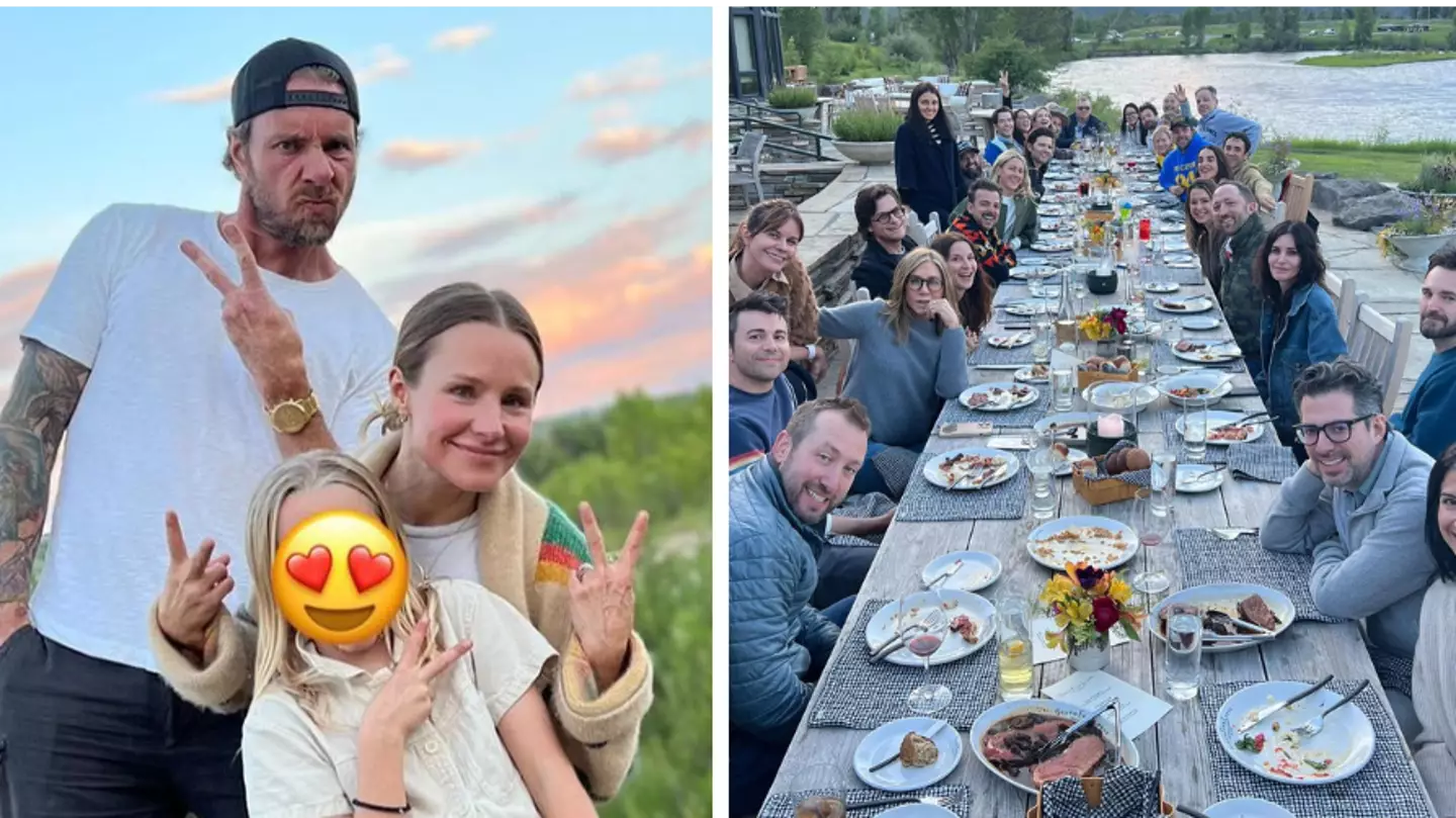 Kristen Bell's celebrity dinner party picture is blowing people's minds