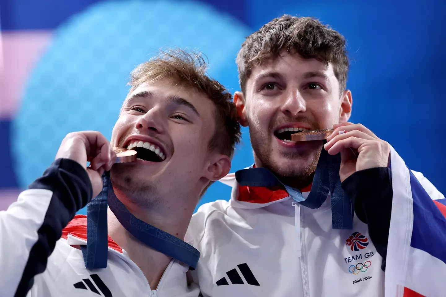 Jack Laughter (left) sells content online. (Quinn Rooney/Getty Images)