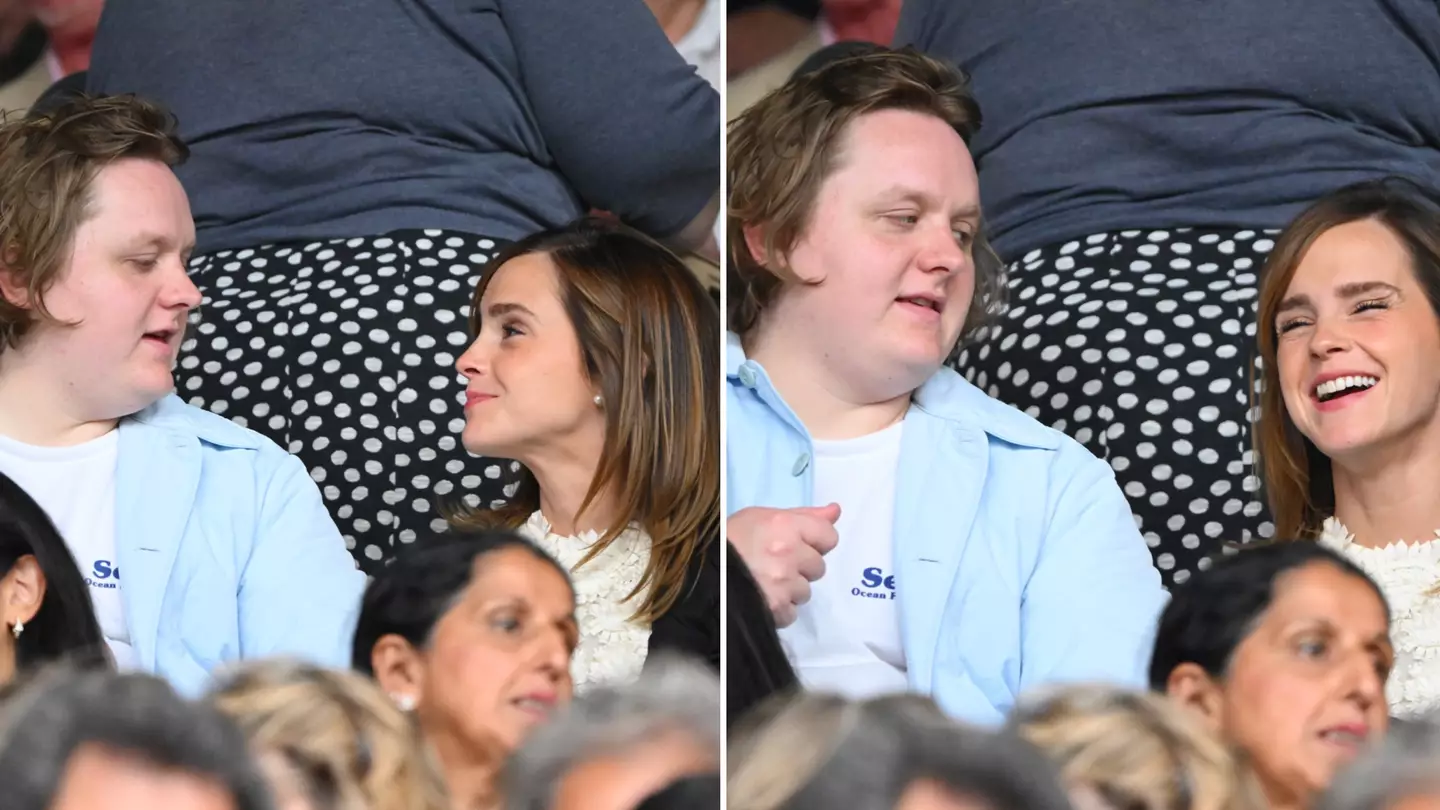 People stunned by Lewis Capaldi and Emma Watson's 'unexpected' friendship at Wimbledon
