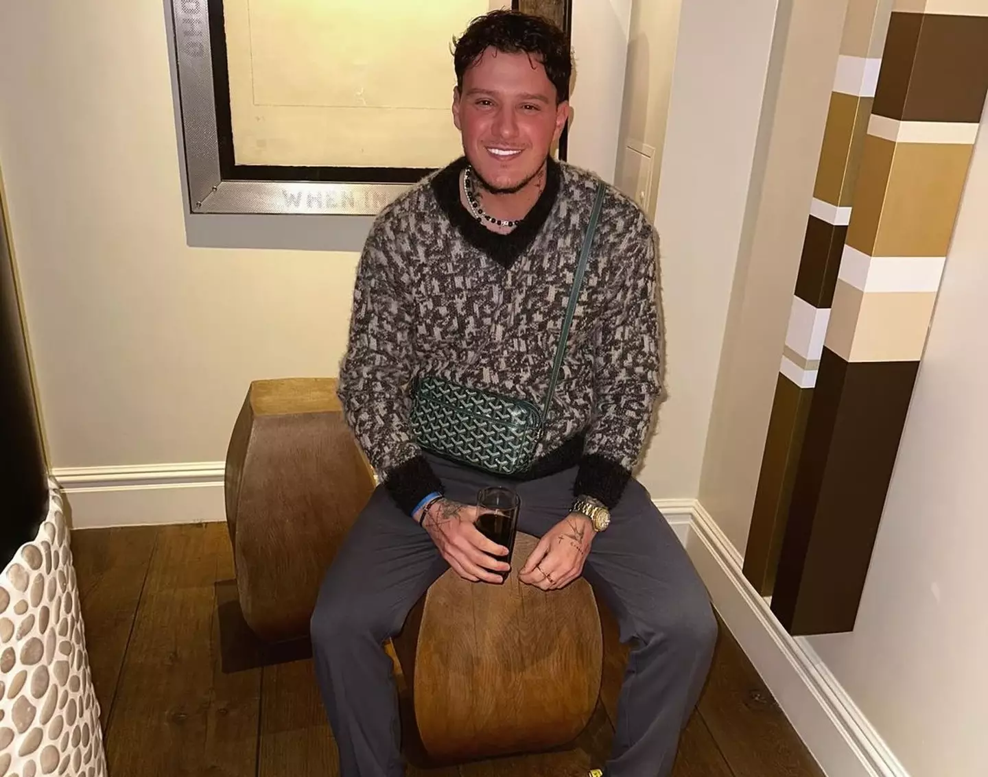 “I mean Katie is his type, so he says."