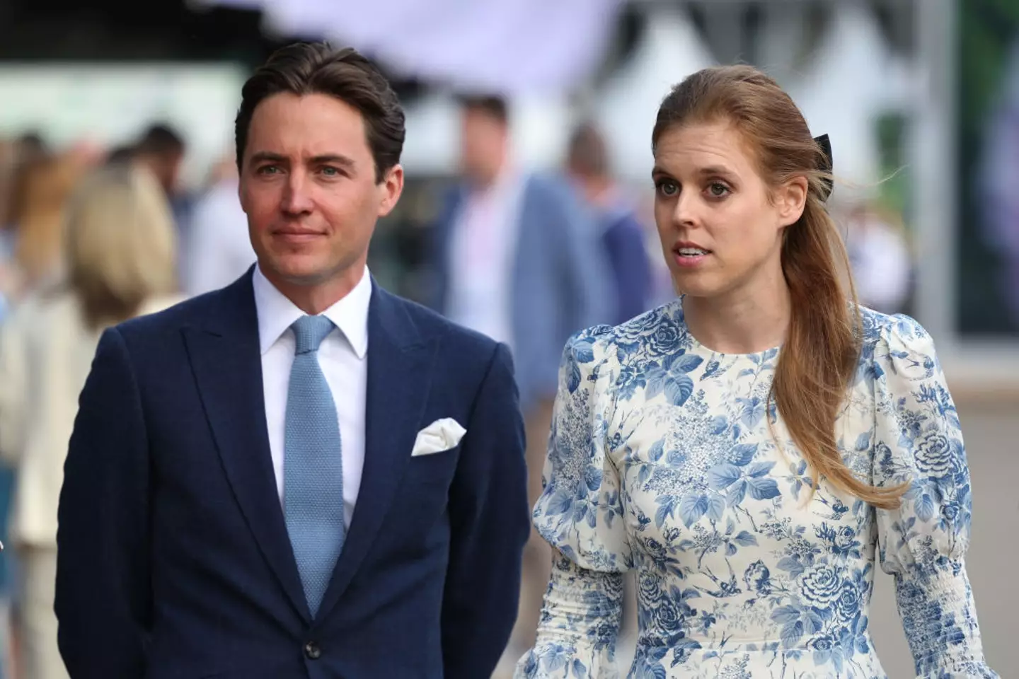The couple announced the birth of their daughter on Wednesday (Dan Kitwood/Getty Images)