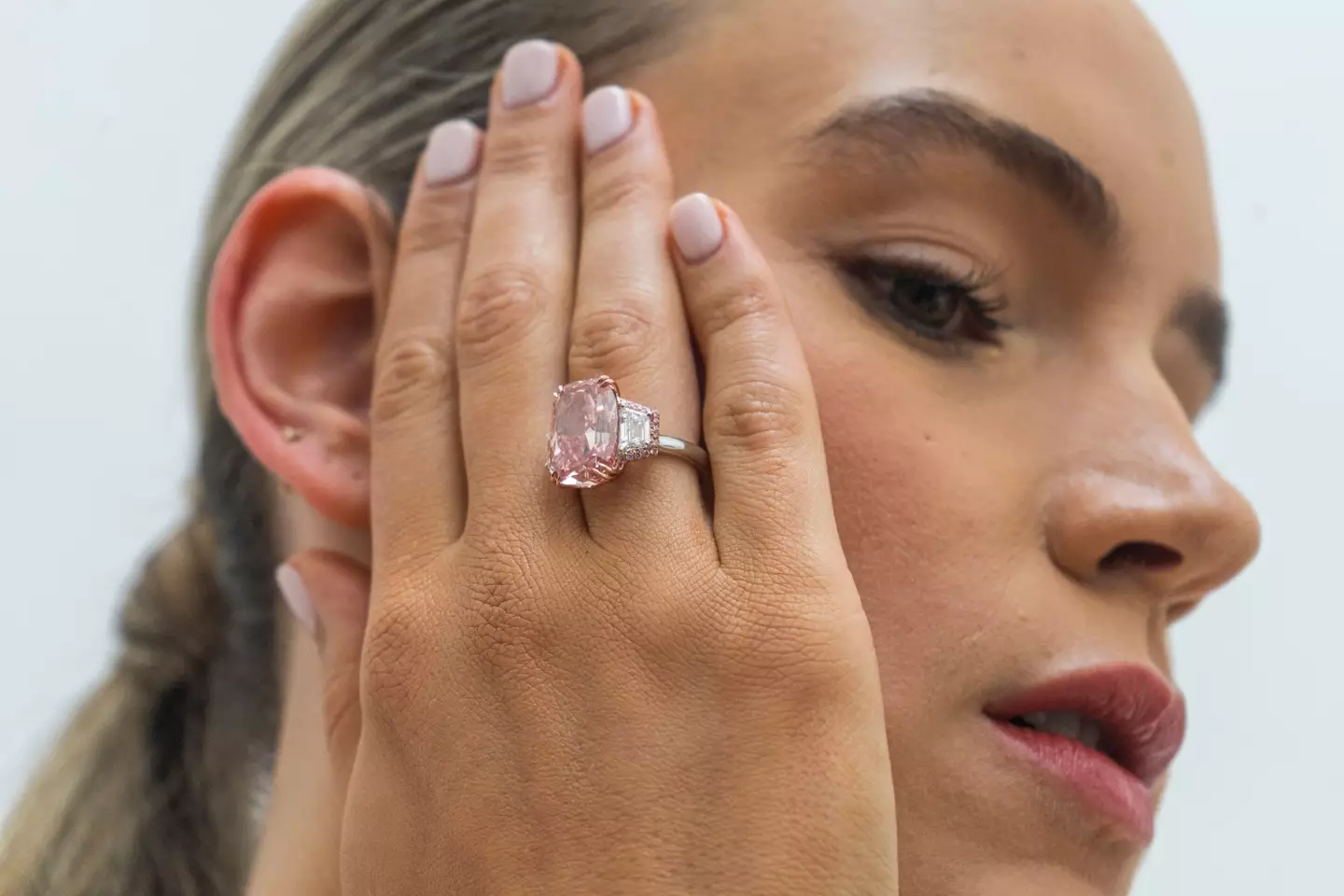 The diamond went for more than double the estimate.