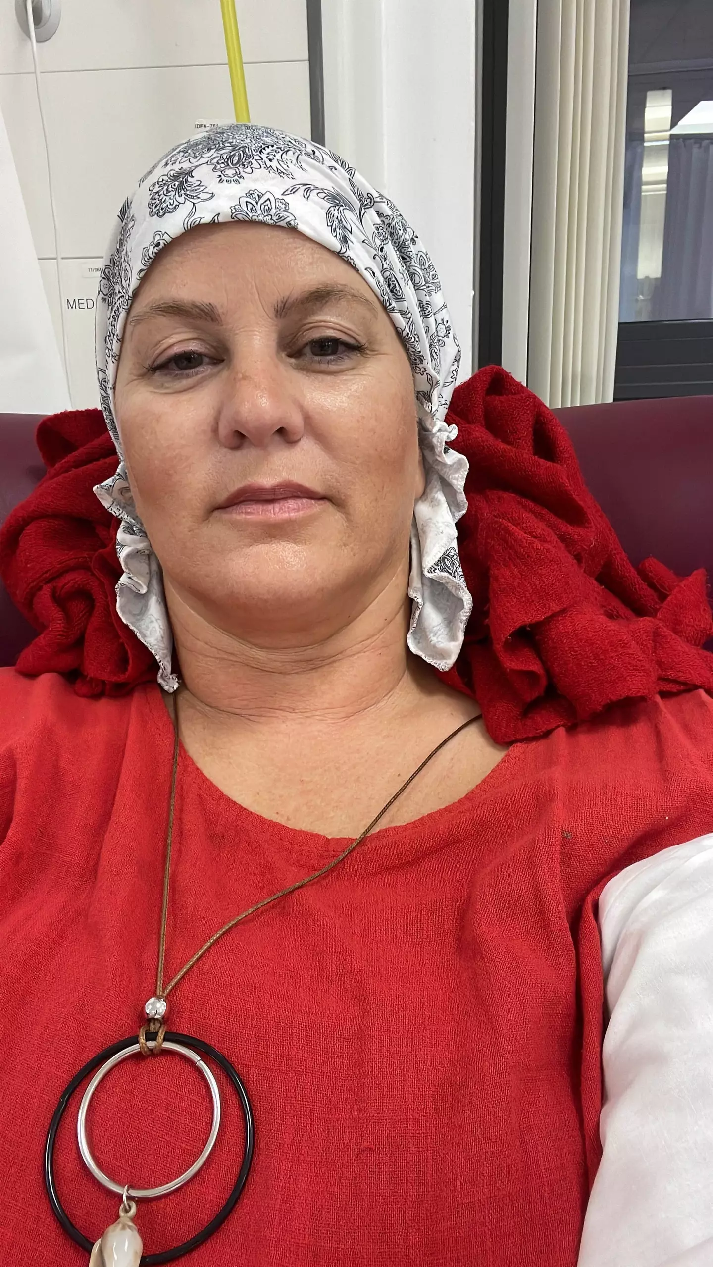 The mum-of-five is battling her second diagnosis of cancer.