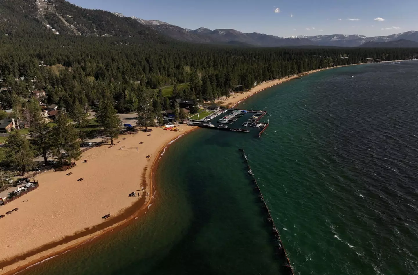 A California resident has tested positive for the plague after camping in South Lake Tahoe (Justin Sullivan / Staff / Getty Images)