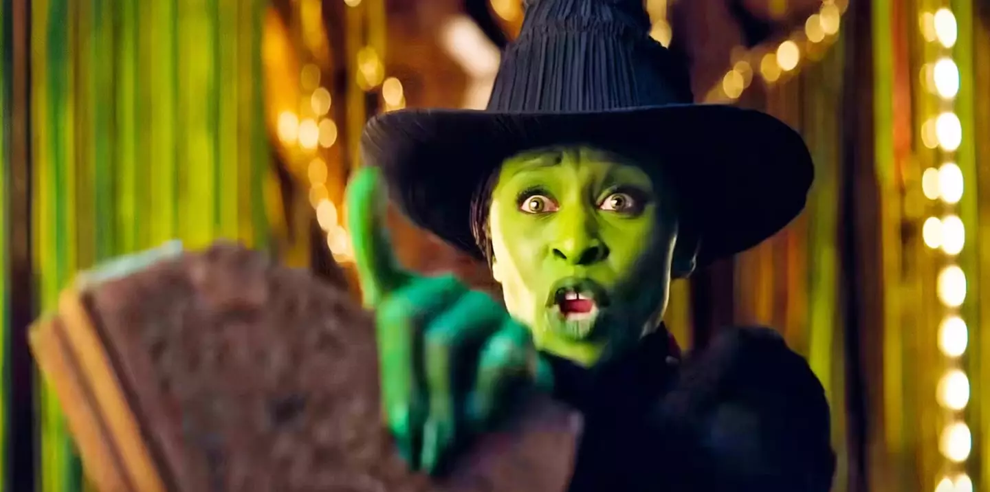 Cynthia Erivo as Elphaba in Wicked (Universal)