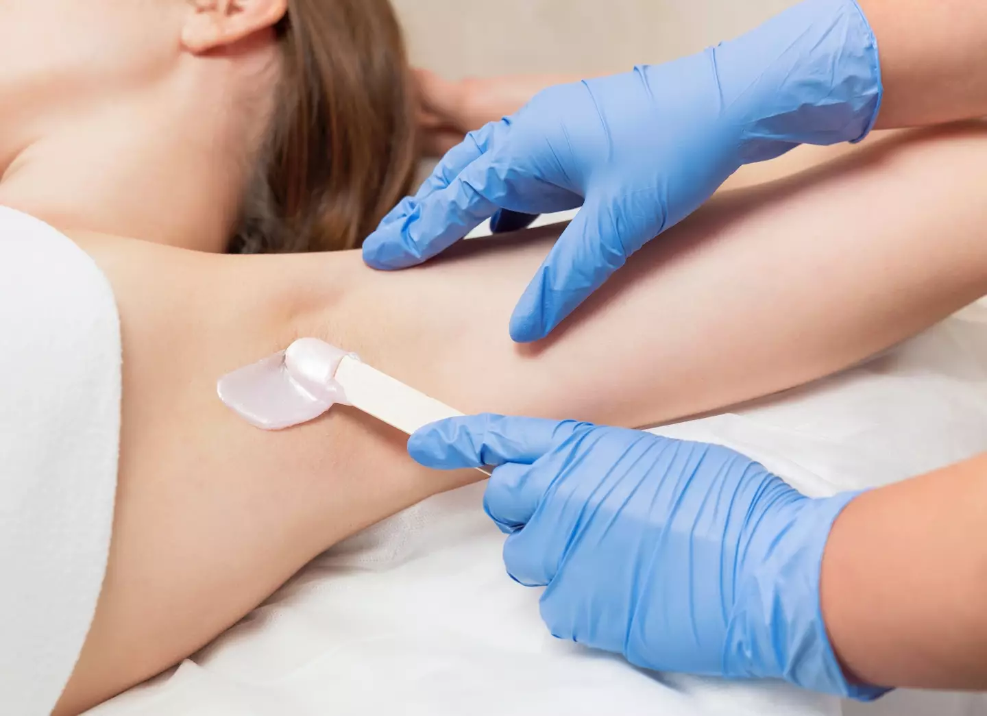 One mum explained why she let her daughter wax her body and facial hair.