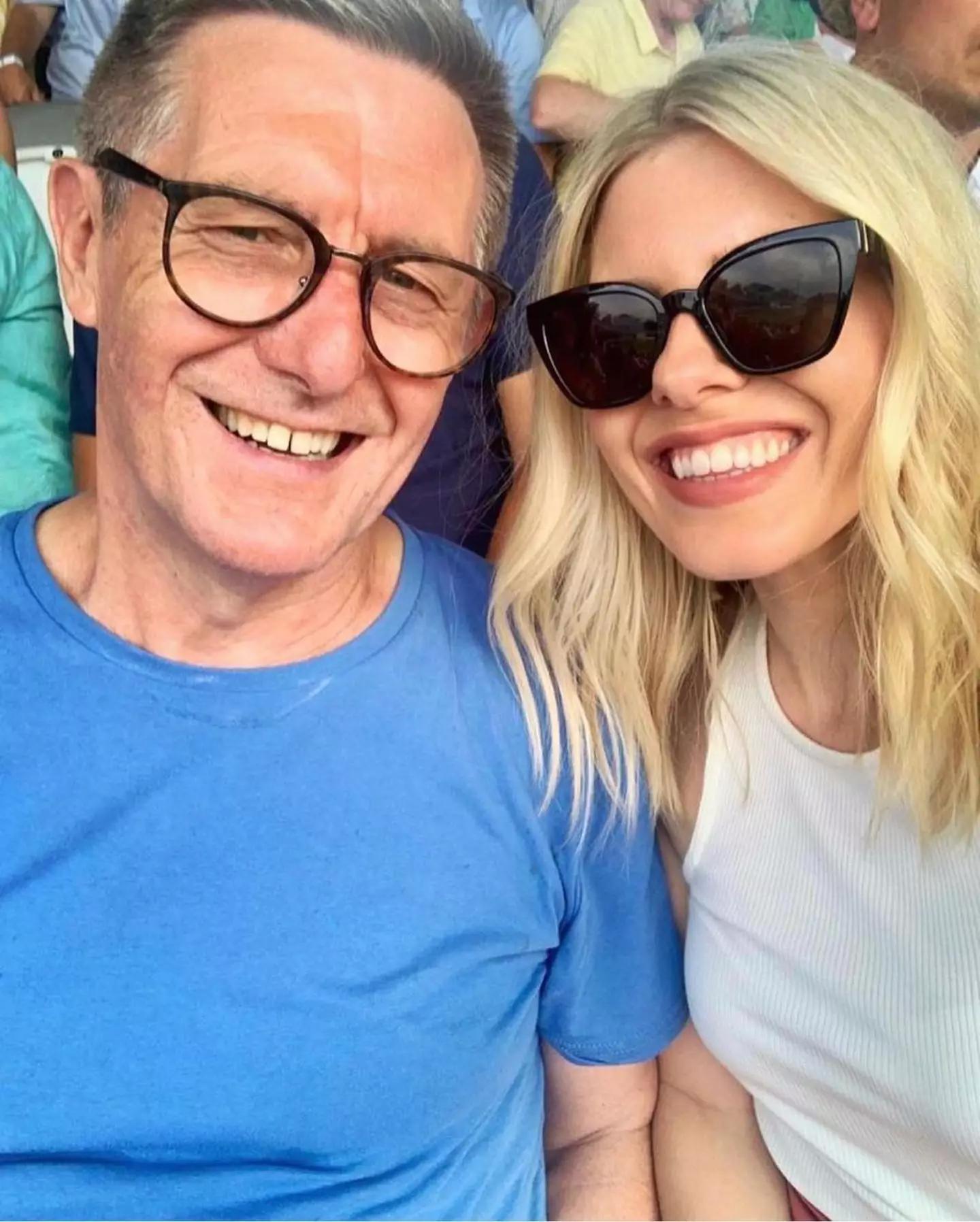Mollie and her dad Stephen.
