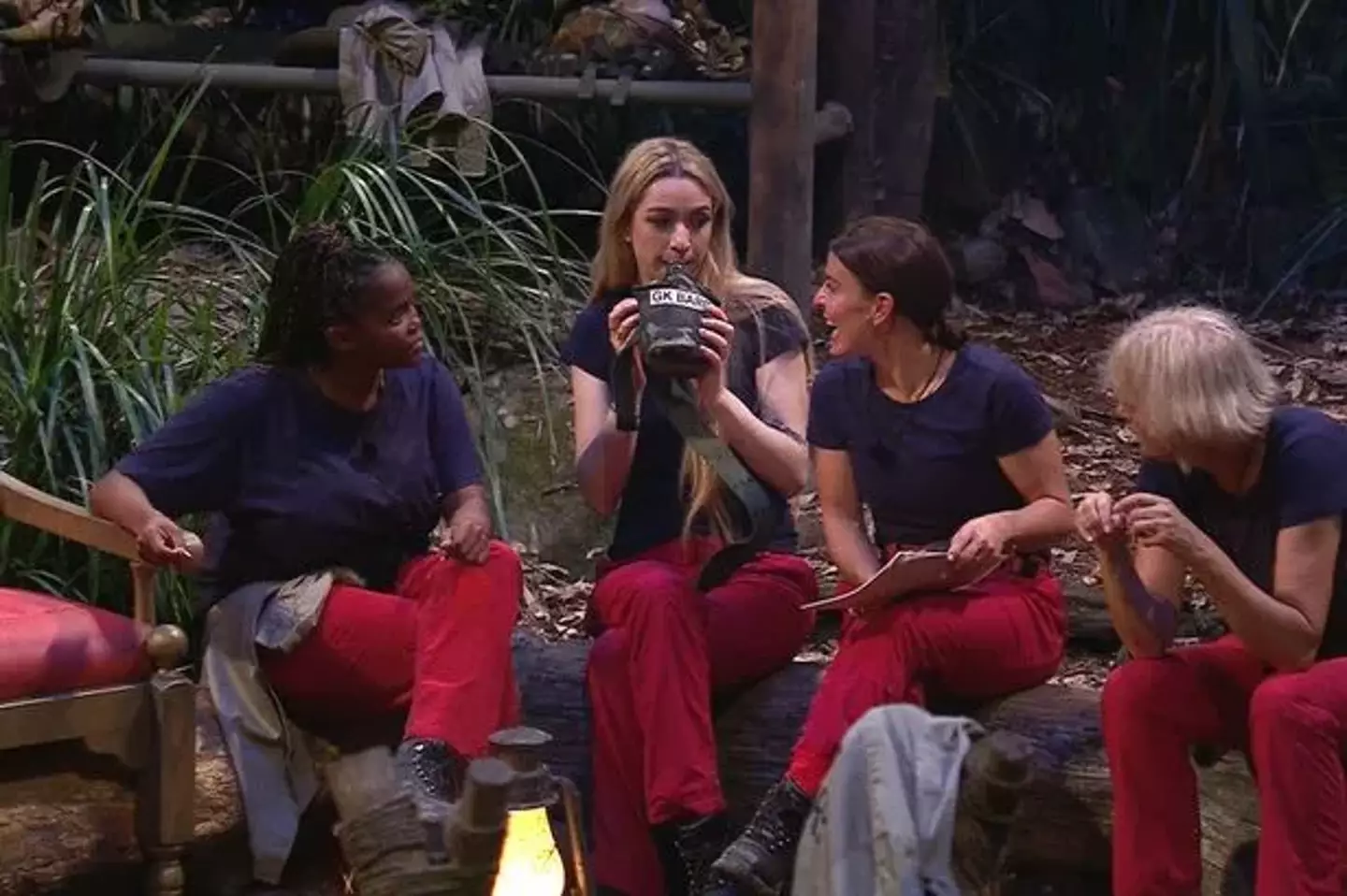 Campmates are also reportedly not allowed to bring sentimental items into the jungle with them (ITV)