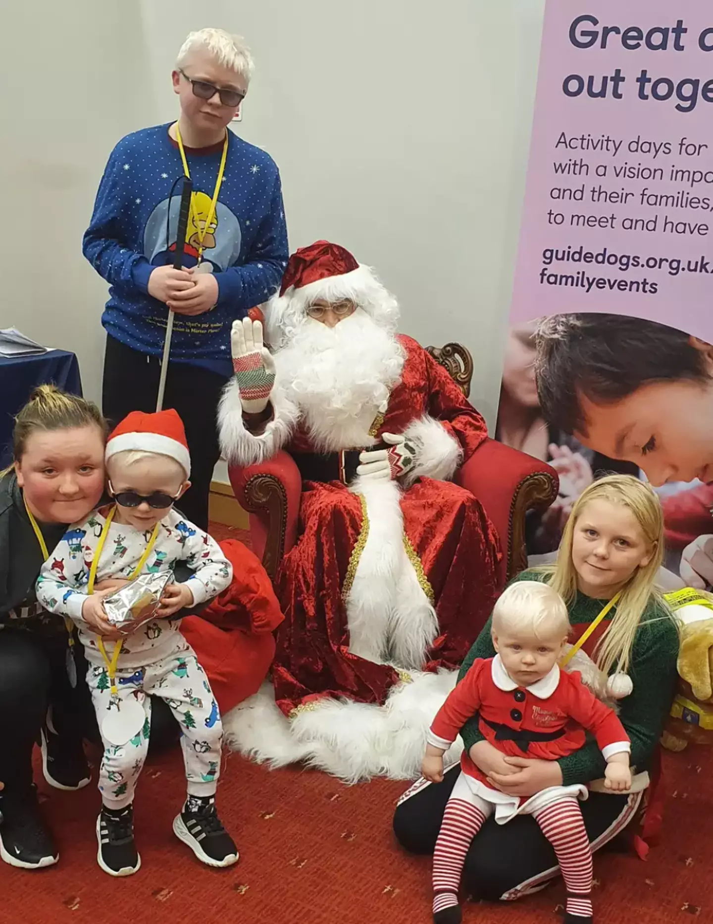 The mum hopes to raise awareness of albinism in a bid to prevent others being judgemental and cruel.