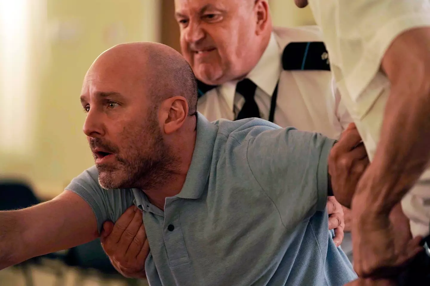 The thriller series centres around a mother who becomes obsessed with the man who murdered her daughter (ITV)