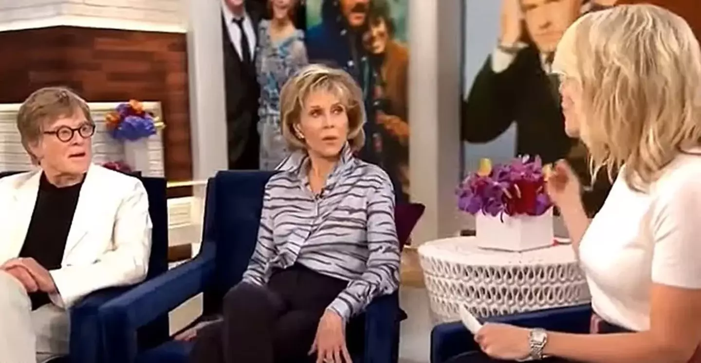 Kelly interviewed Fonda in 2017 (NBC)
