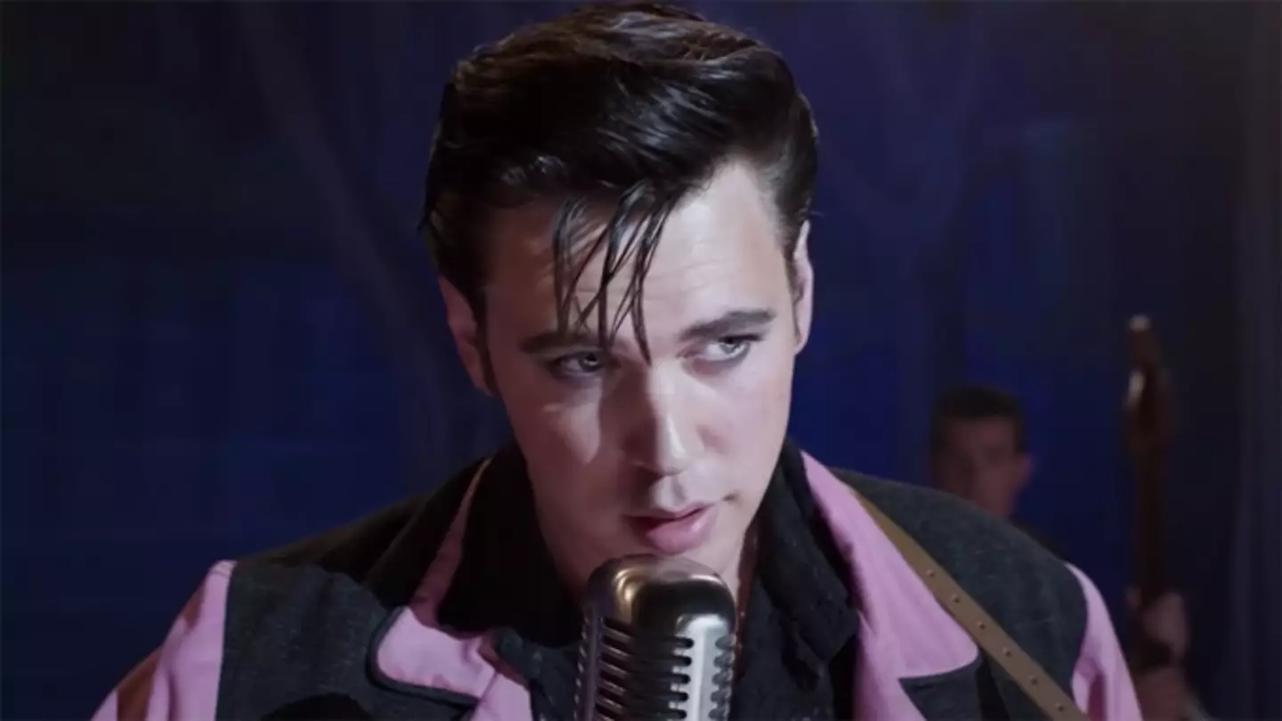 Austin Butler as Elvis.