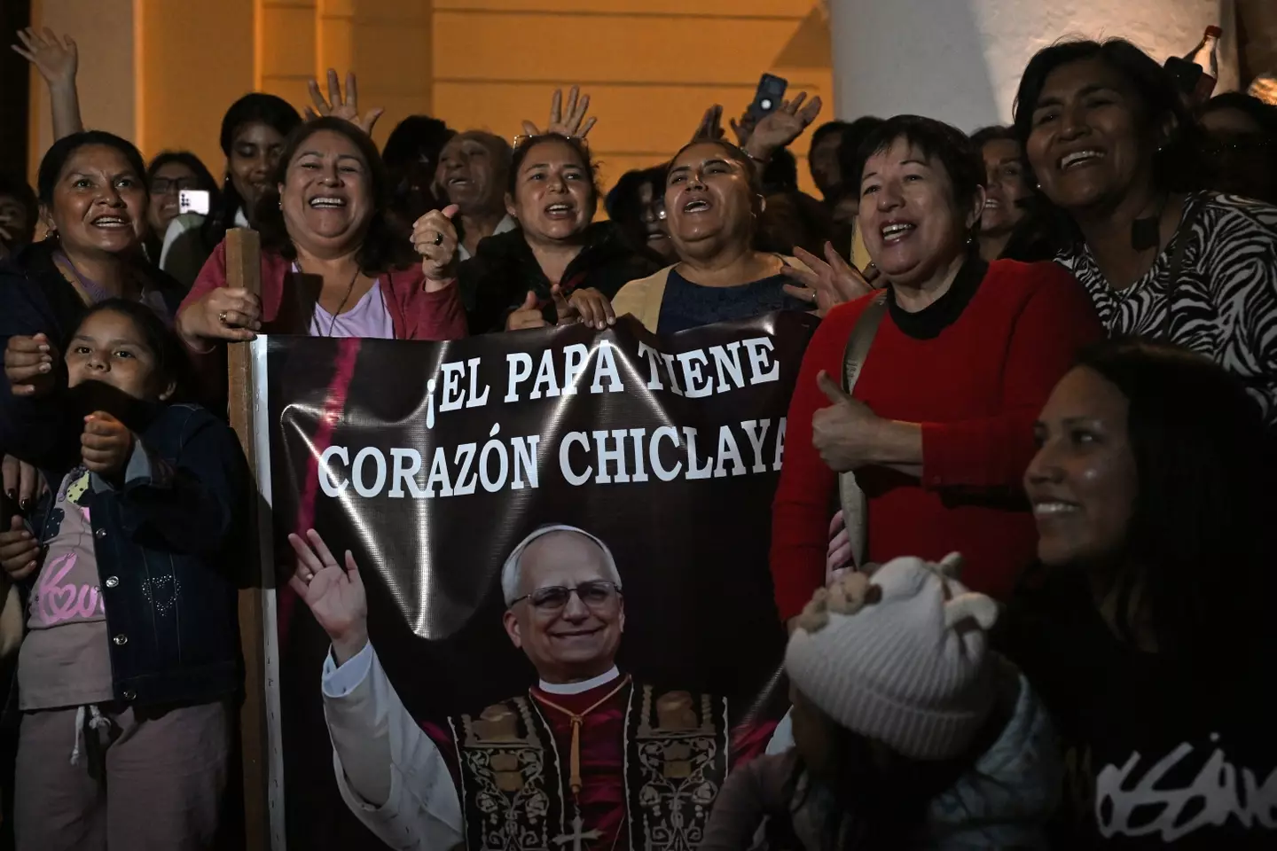 The new pope is also a Peruvian national (ERNESTO BENAVIDES/AFP via Getty Images)