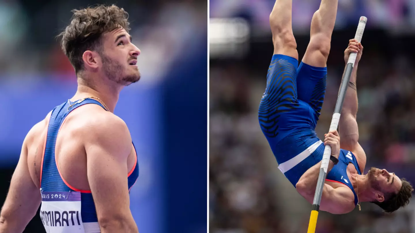 Olympic athlete whose penis completely ruined chances of winning medal has subtle reaction to going viral